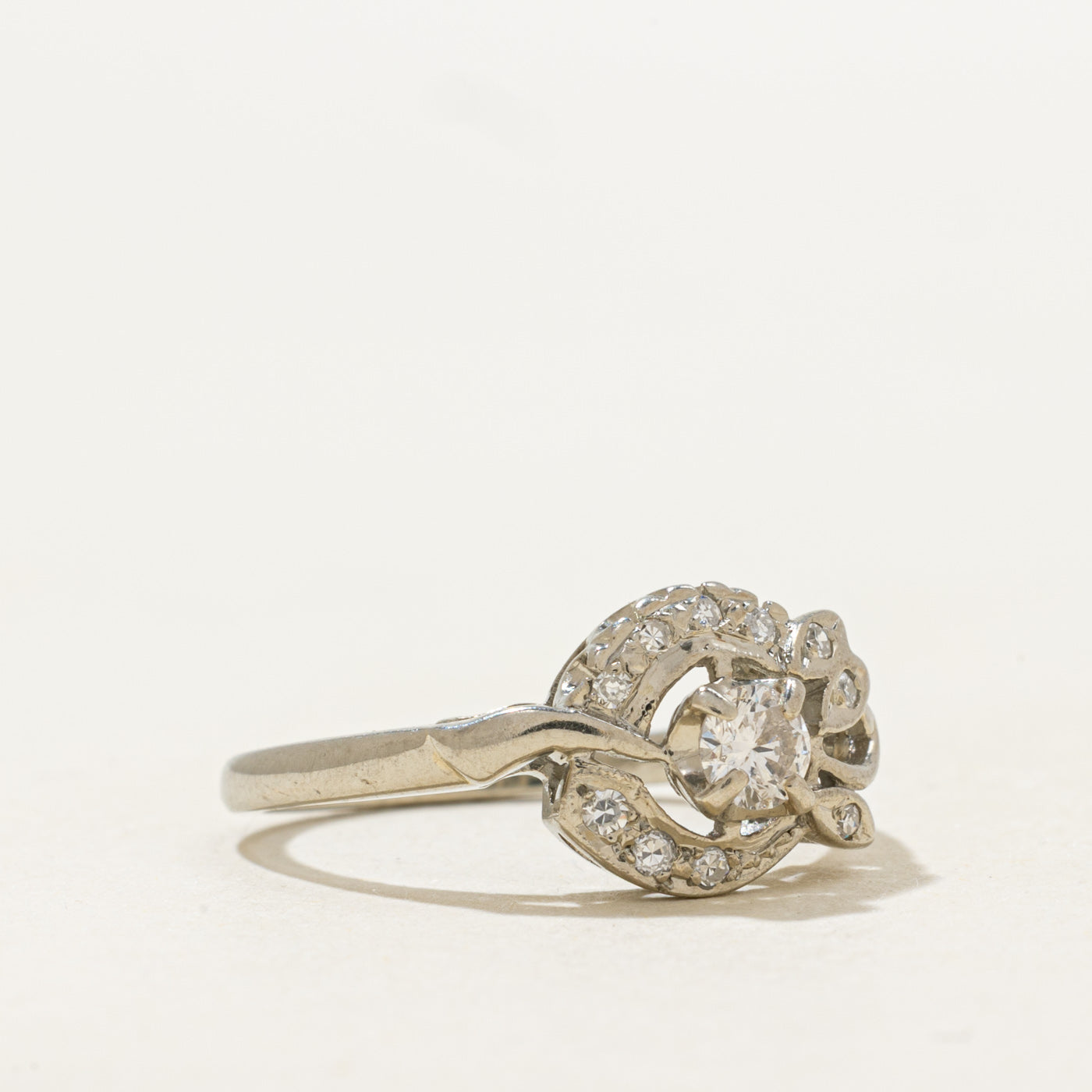 18k Diamond Openwork Ring | 0.28ctw | SZ 5.75