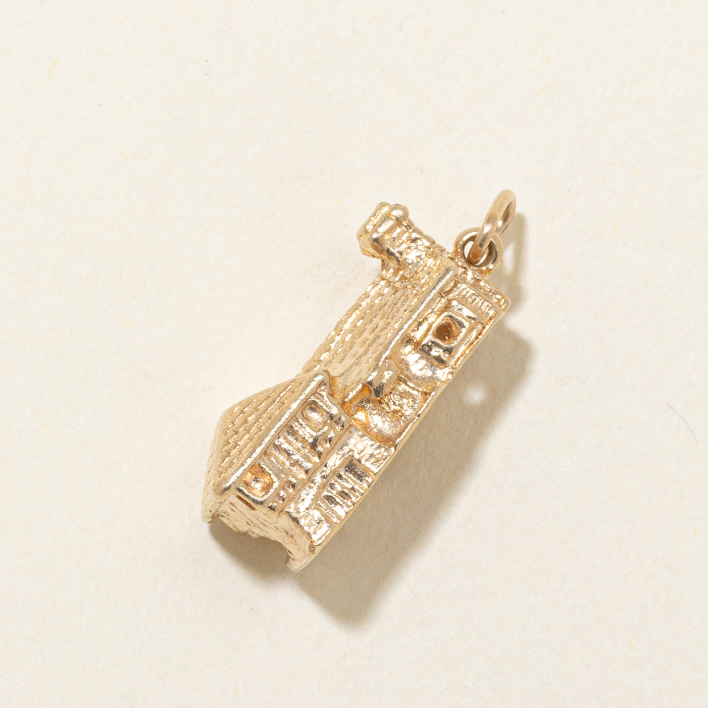 10k Yellow Gold House Charm