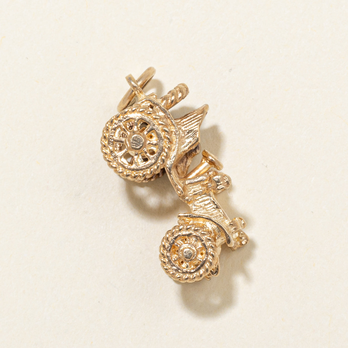 9k Yellow Gold Vintage Car Charm