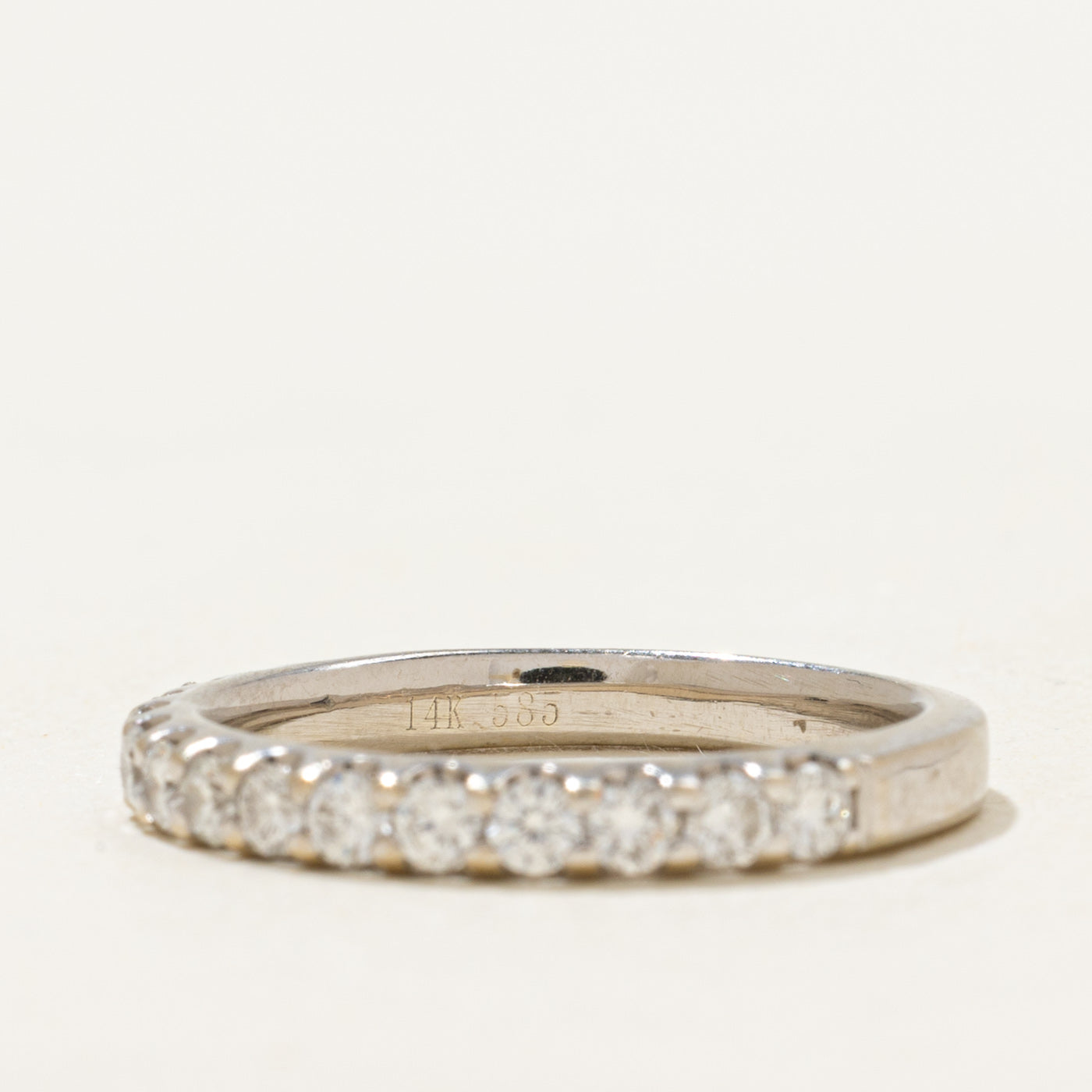 Semi Eternity Diamond Band | 0.45ctw | 2.50mm | SZ 5