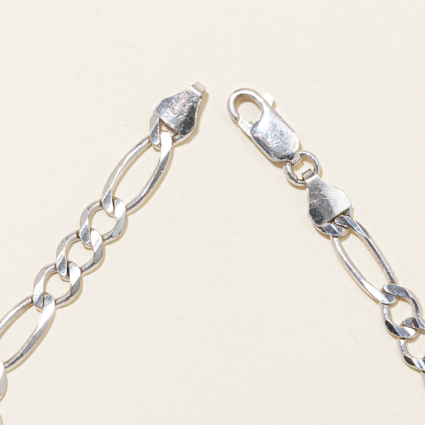 Figaro Link Chain Bracelet | 8.5''|