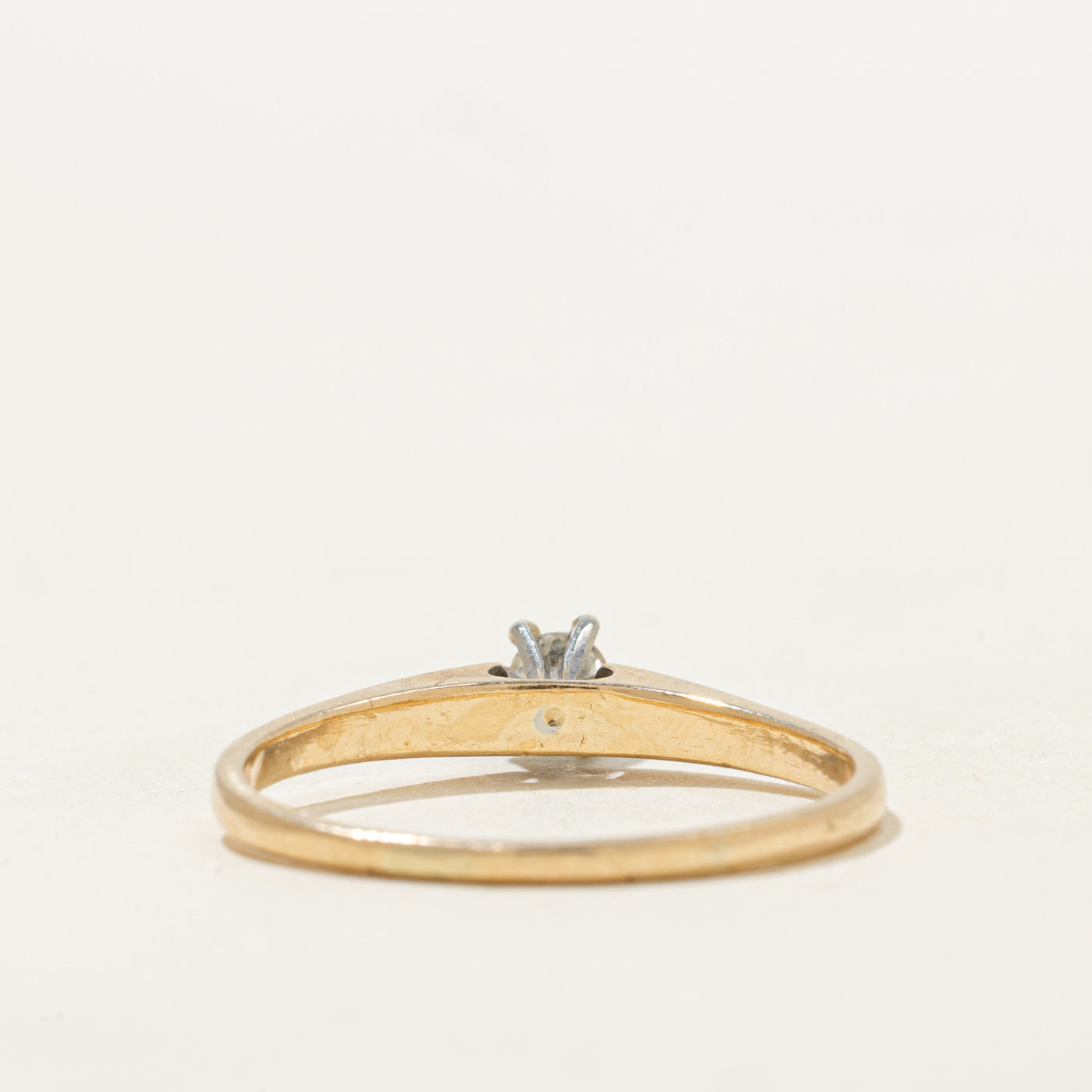 Solitaire Diamond Ring | 0.20ct | SZ 9.25