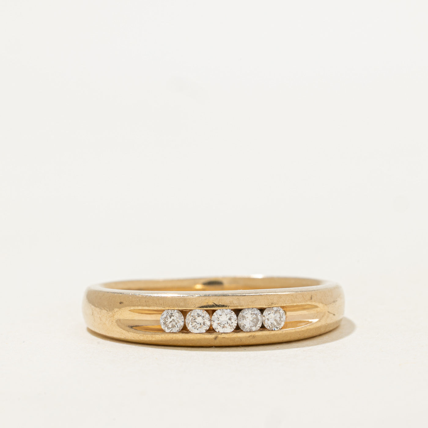 Five Stone Diamond Band | 0.25ctw | SZ 10.75