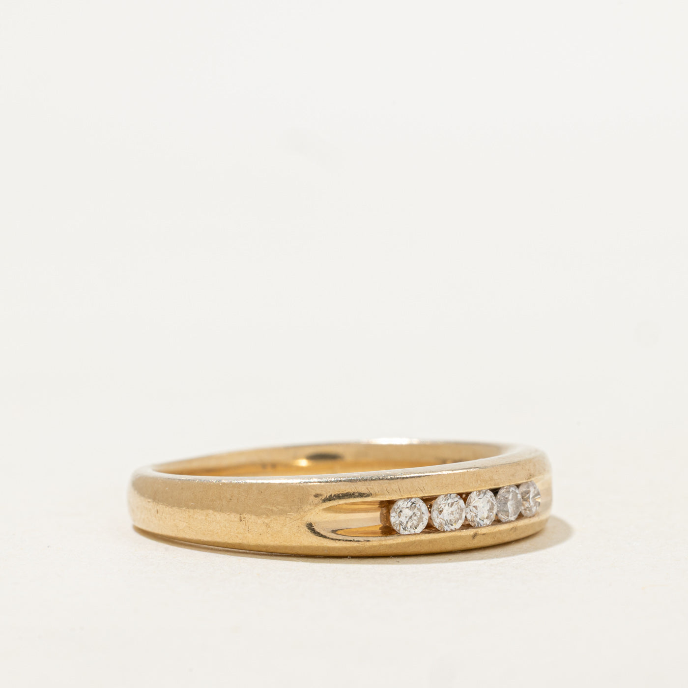 Five Stone Diamond Band | 0.25ctw | SZ 10.75