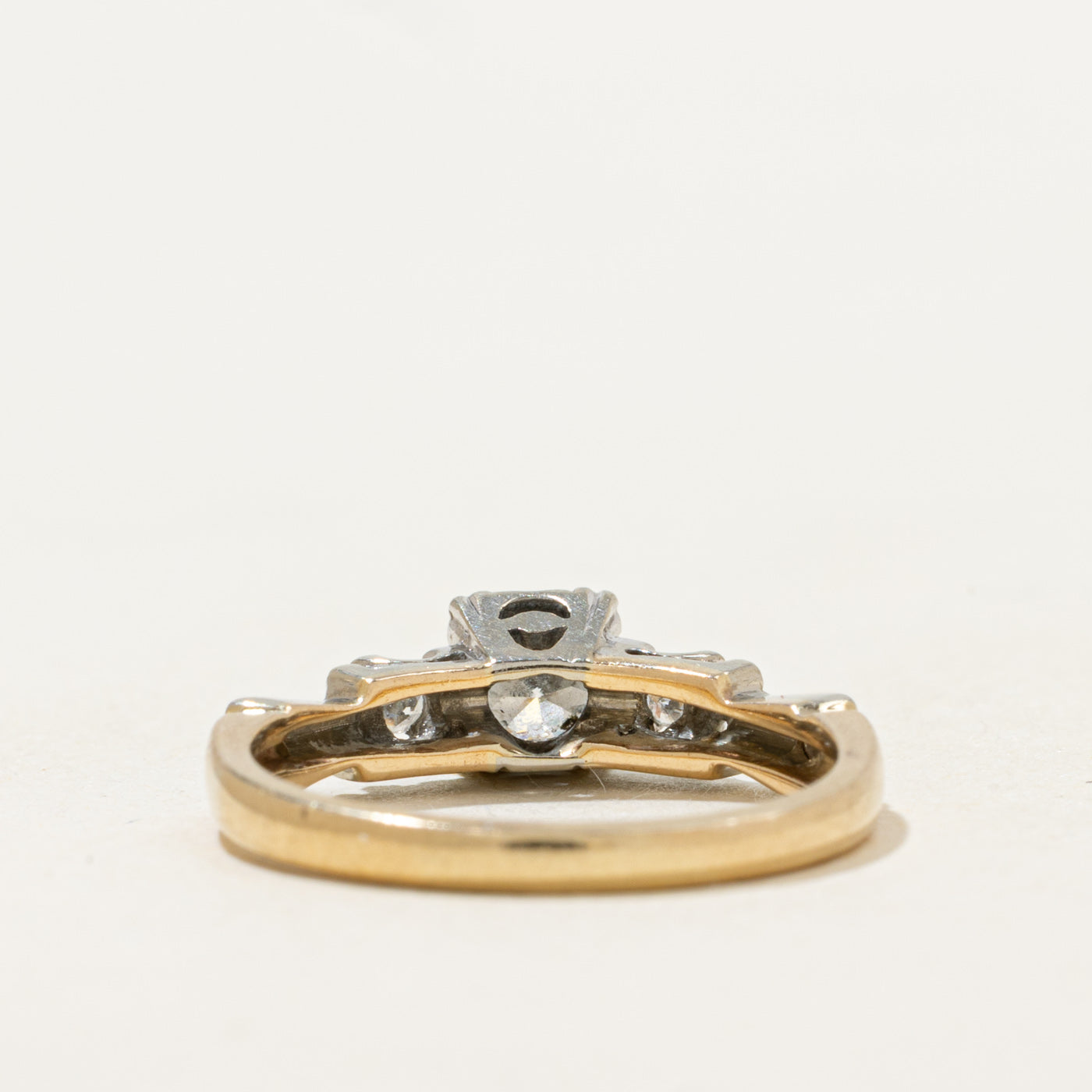 Illusion Set Transitional Cut Diamond Ring | 0.32ctw | SZ 5.25