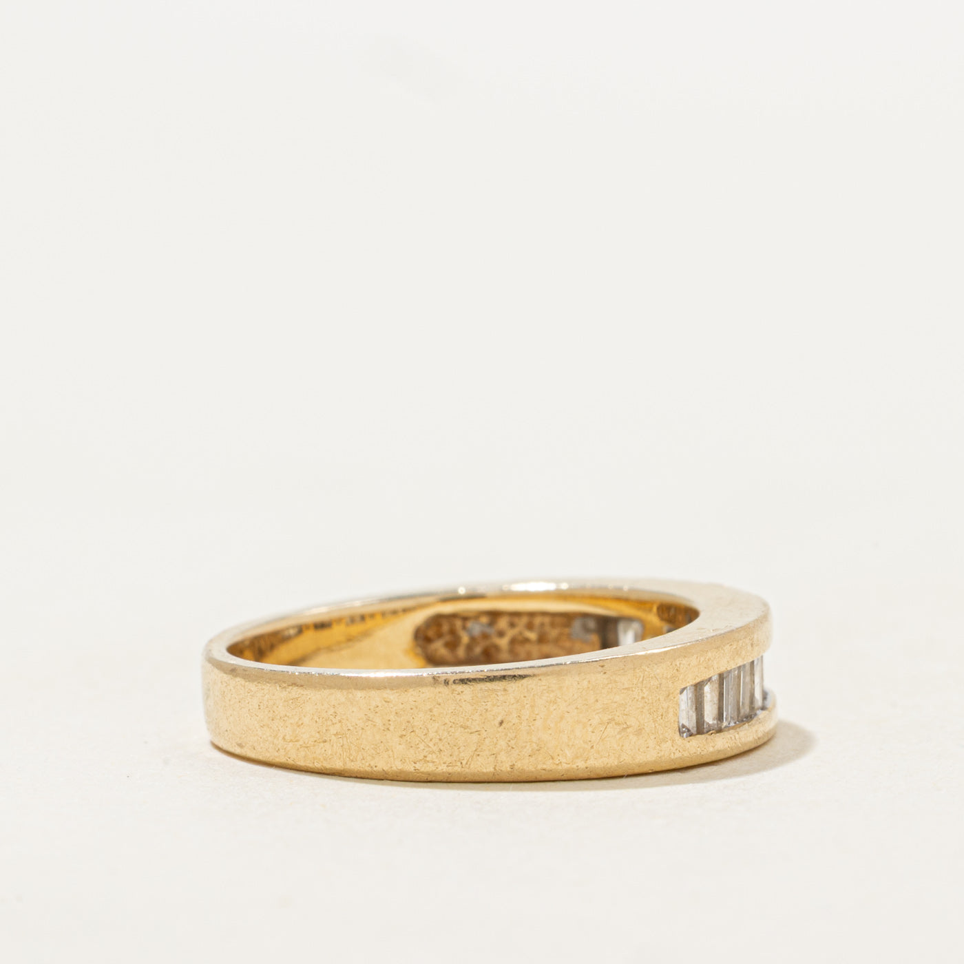 Channel Set Baguette Cut Diamond Band | 0.41ctw | SZ 5.25