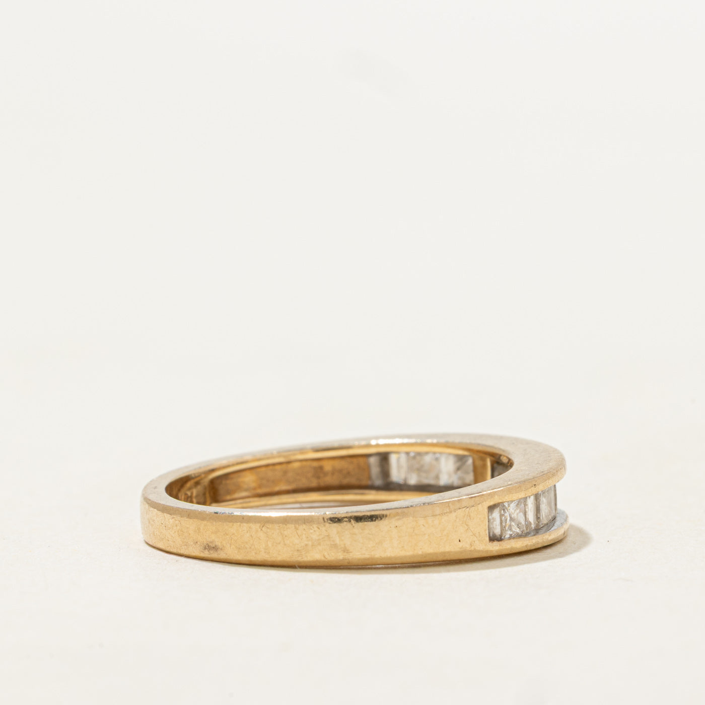 Channel Set Princess Cut Diamond Band | 0.30ctw | SZ 6.5