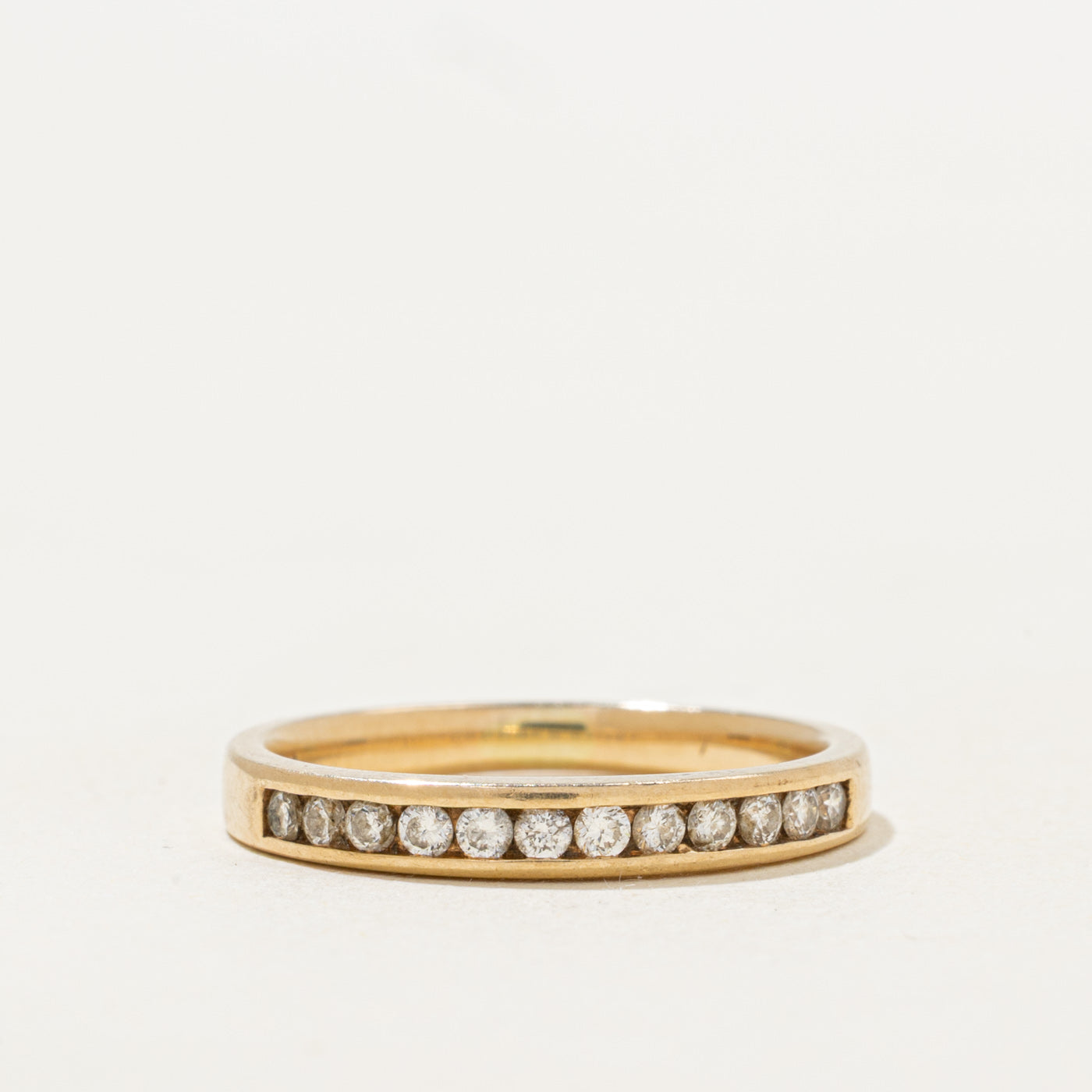 Semi Eternity Channel Set Diamond Band | 0.21ctw | SZ 5.25