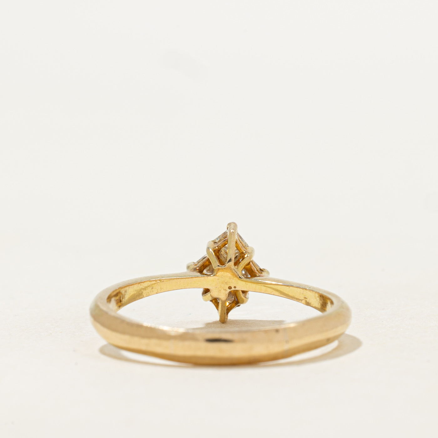 Four Stone Princess Cut Diamond Ring | 0.22ctw | SZ 7.75