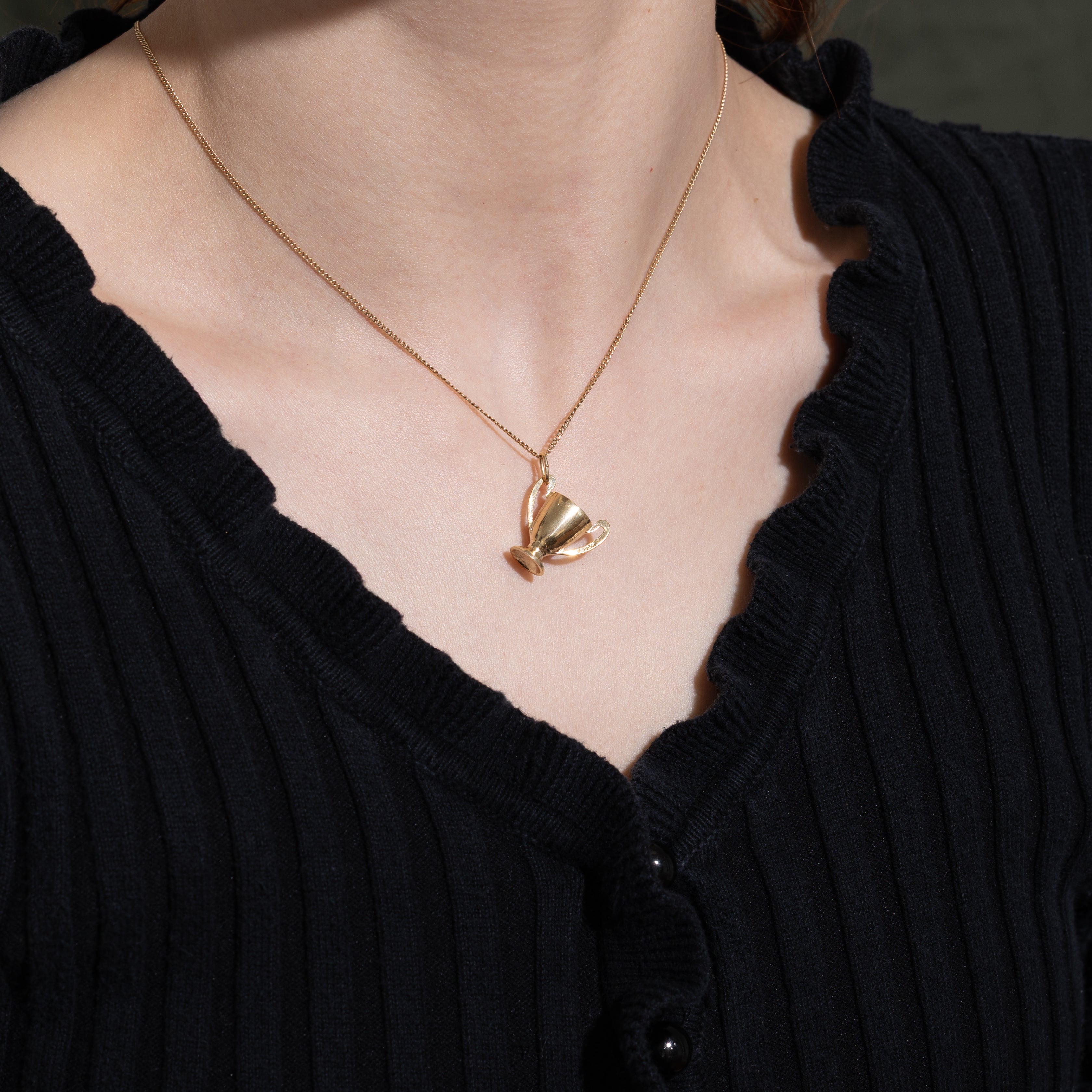 10k Yellow Gold Trophy Charm