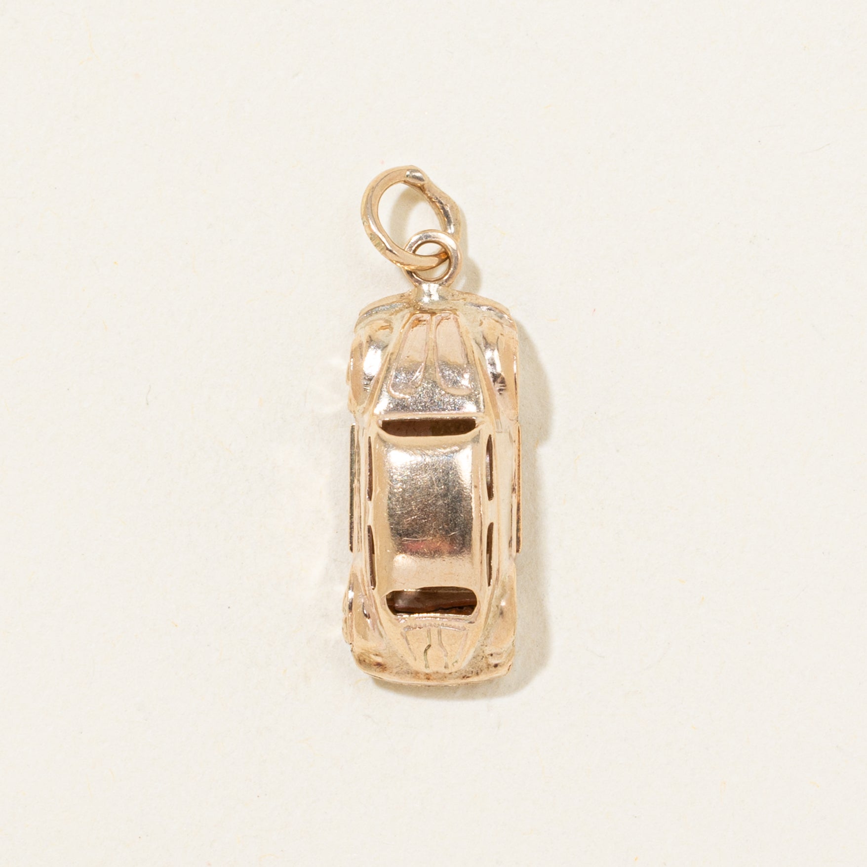 10k Yellow Gold Car Charm