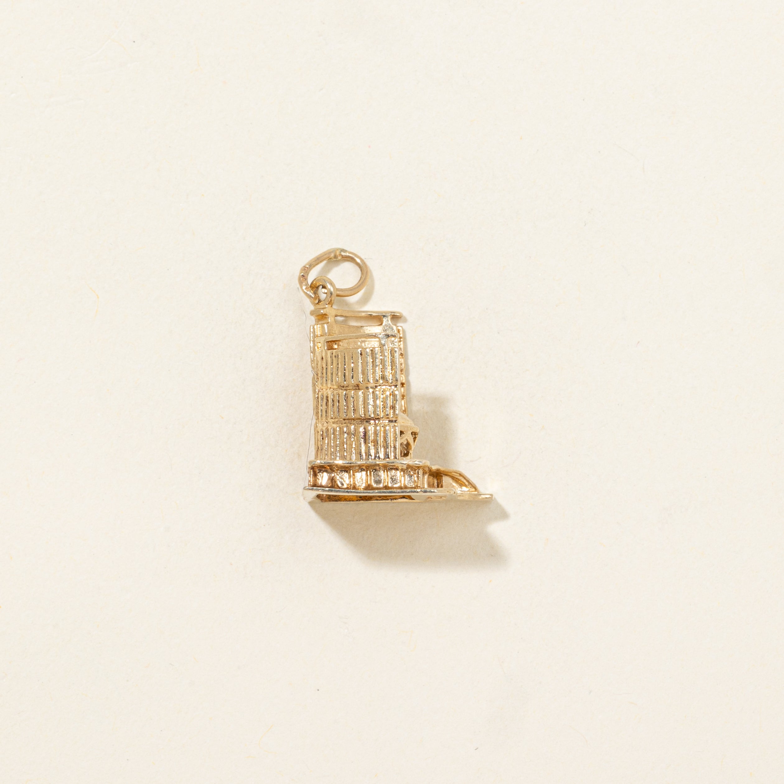 9k Yellow Gold Toronto City Hall Charm