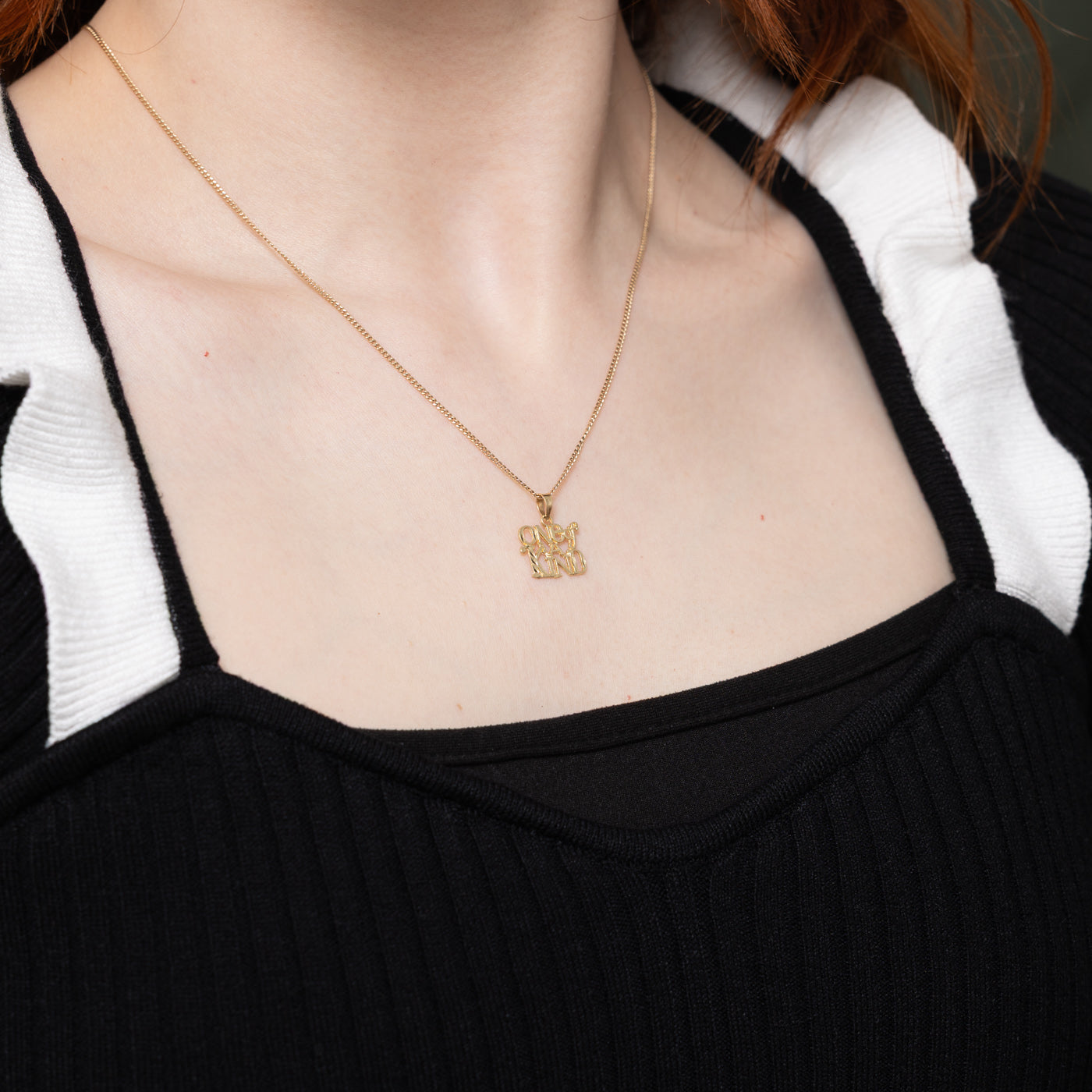 Pendentif 10K « Pièce Unique »