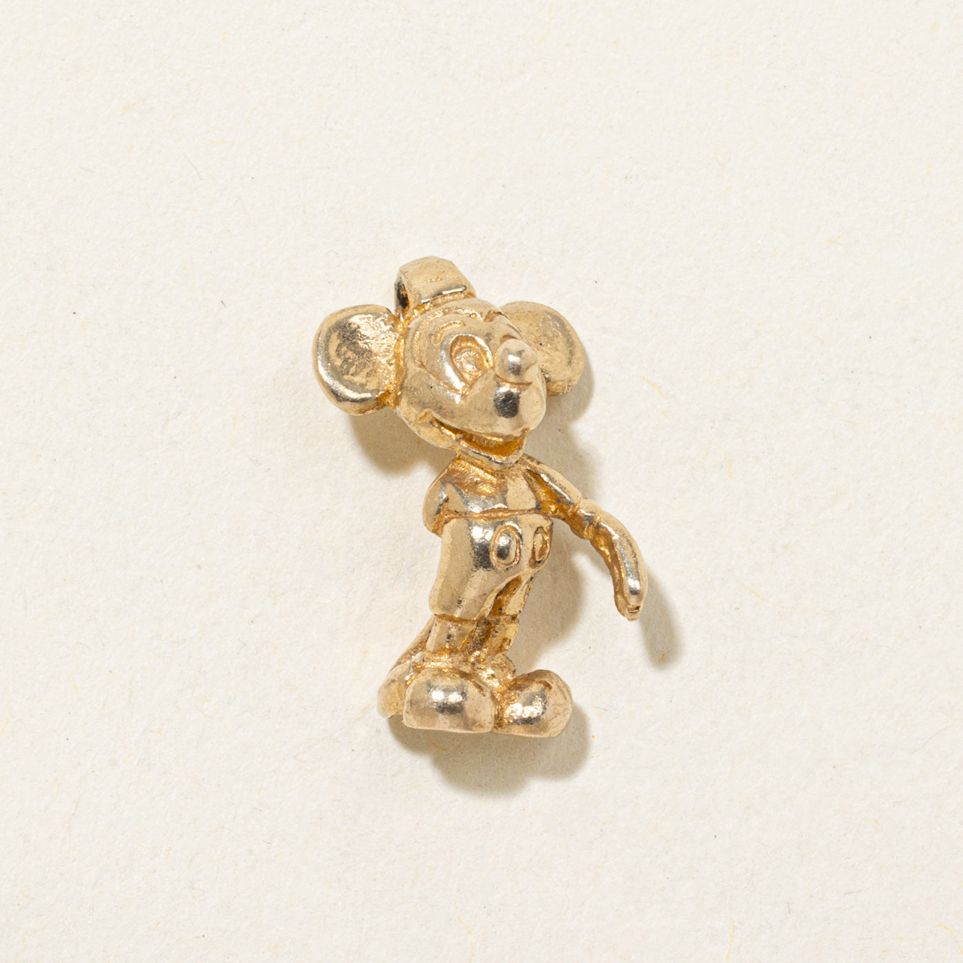 Pendentif Mickey Mouse en or jaune 14 carats