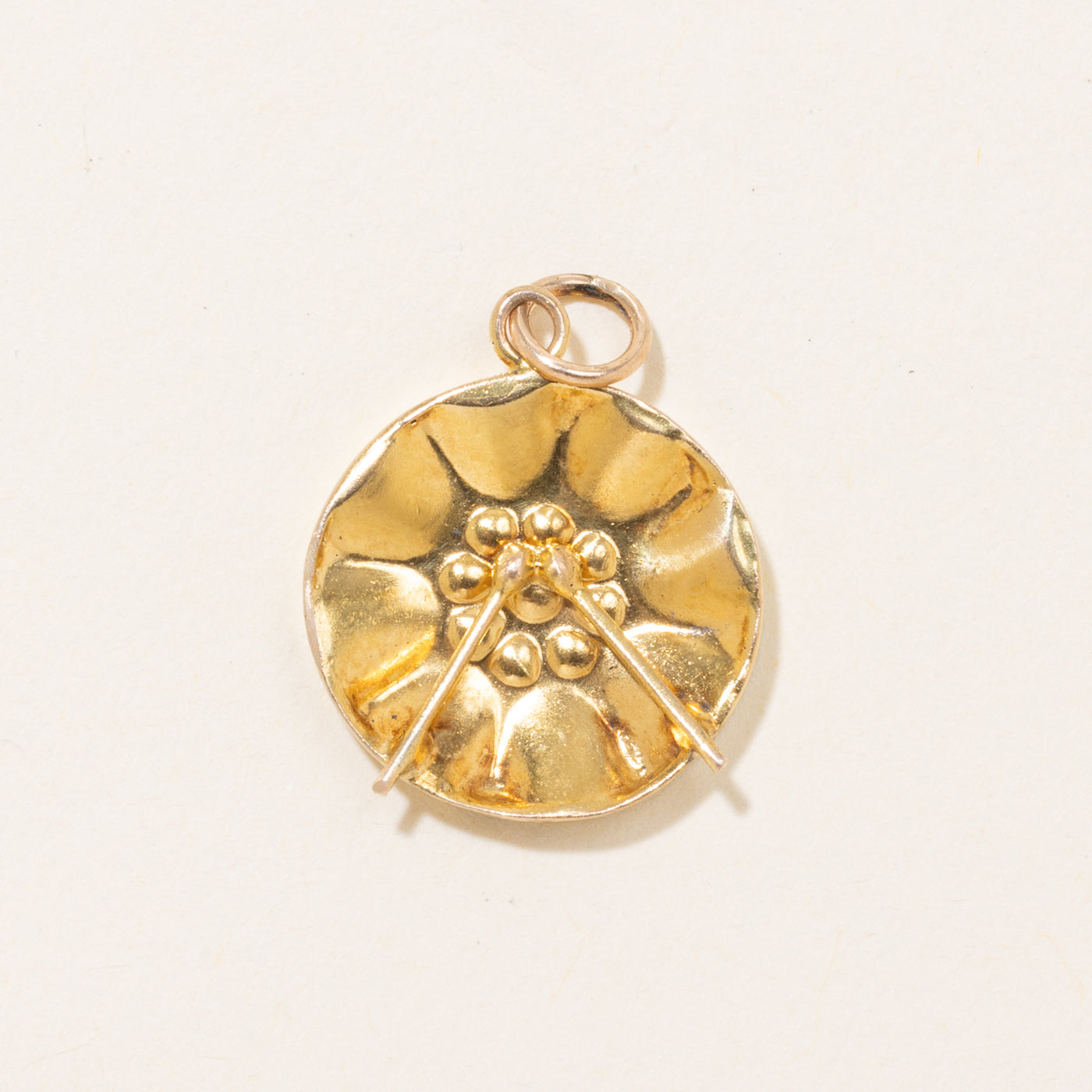 8K Flower Steel Pan Drum Pendant