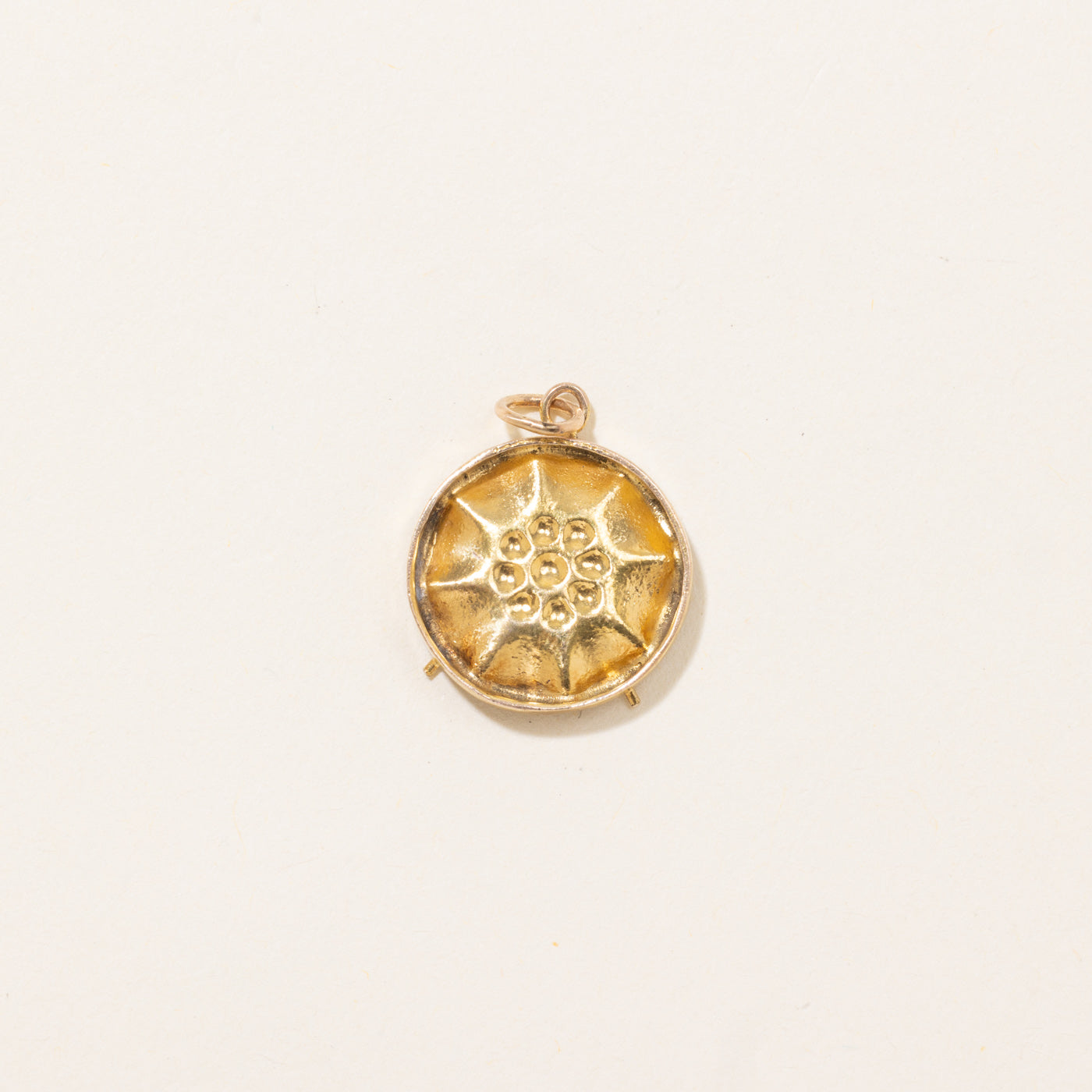 8K Flower Steel Pan Drum Pendant