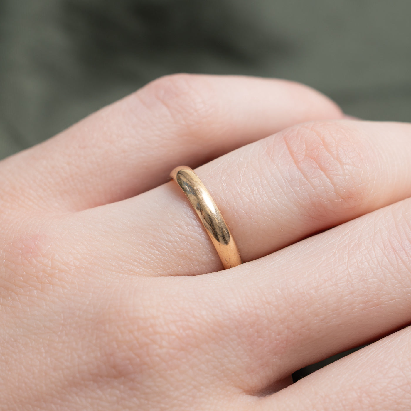 14K Yellow Gold Plain Band | 2.90mm | SZ 5