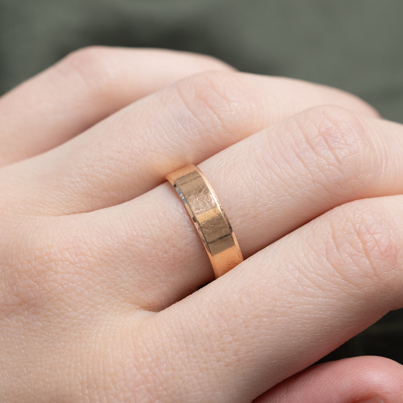 14K Yellow Gold Plain Band | 7.25mm | SZ 7.25