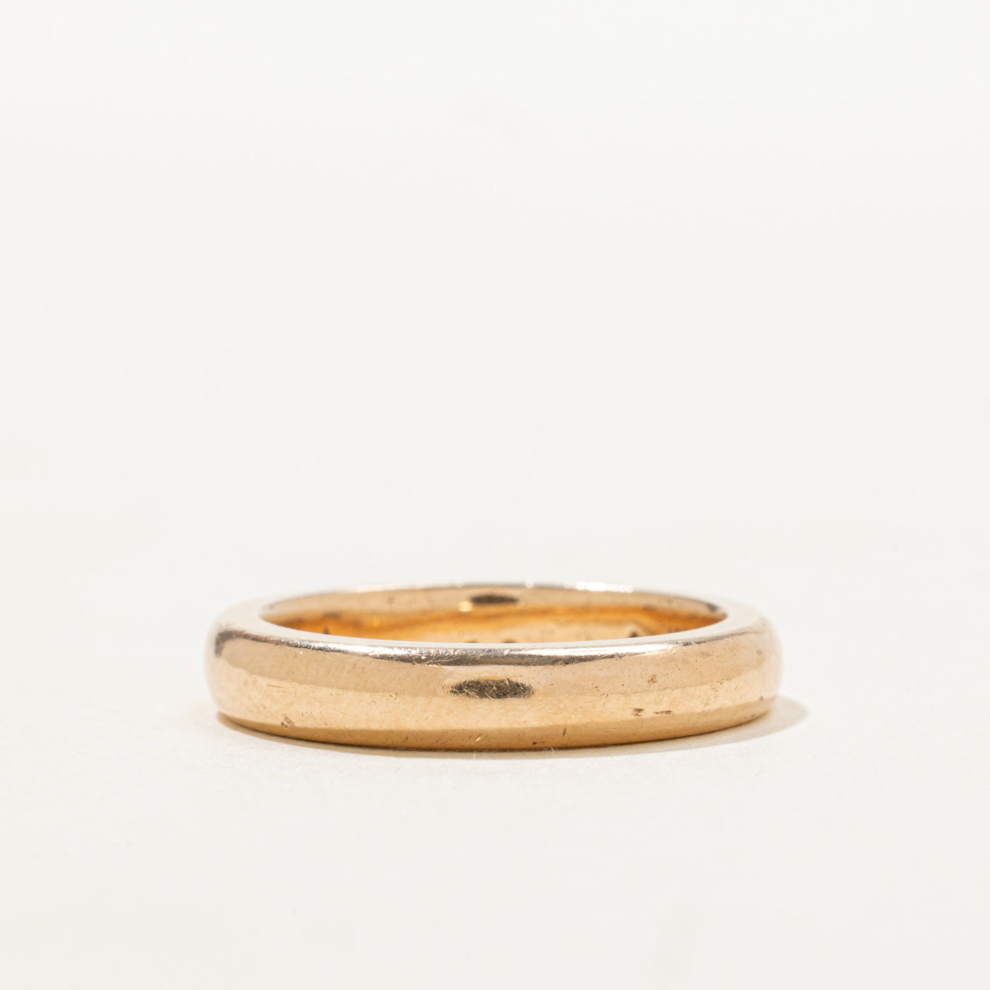 14K Rose Gold Plain Band | 3.50mm | SZ 6.25
