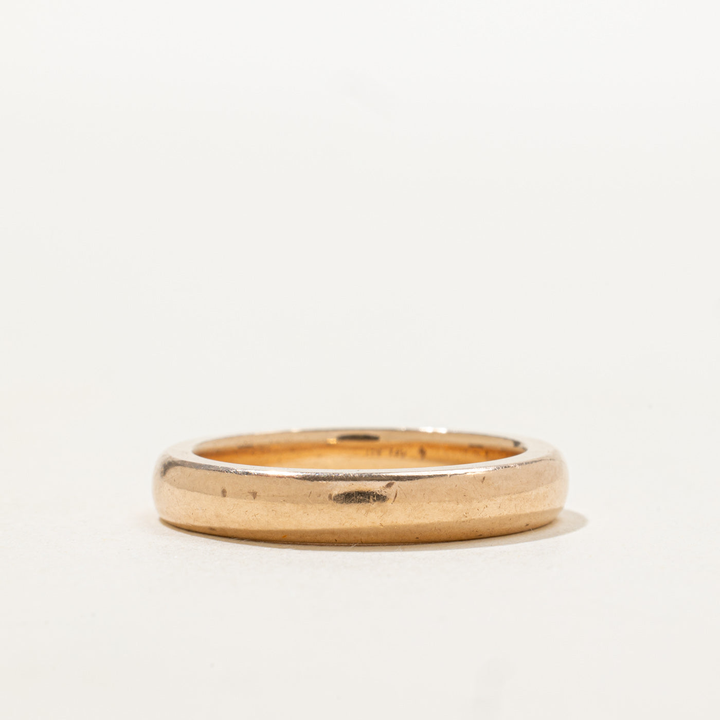 14K Rose Gold Plain Band | 3.50mm | SZ 6.25