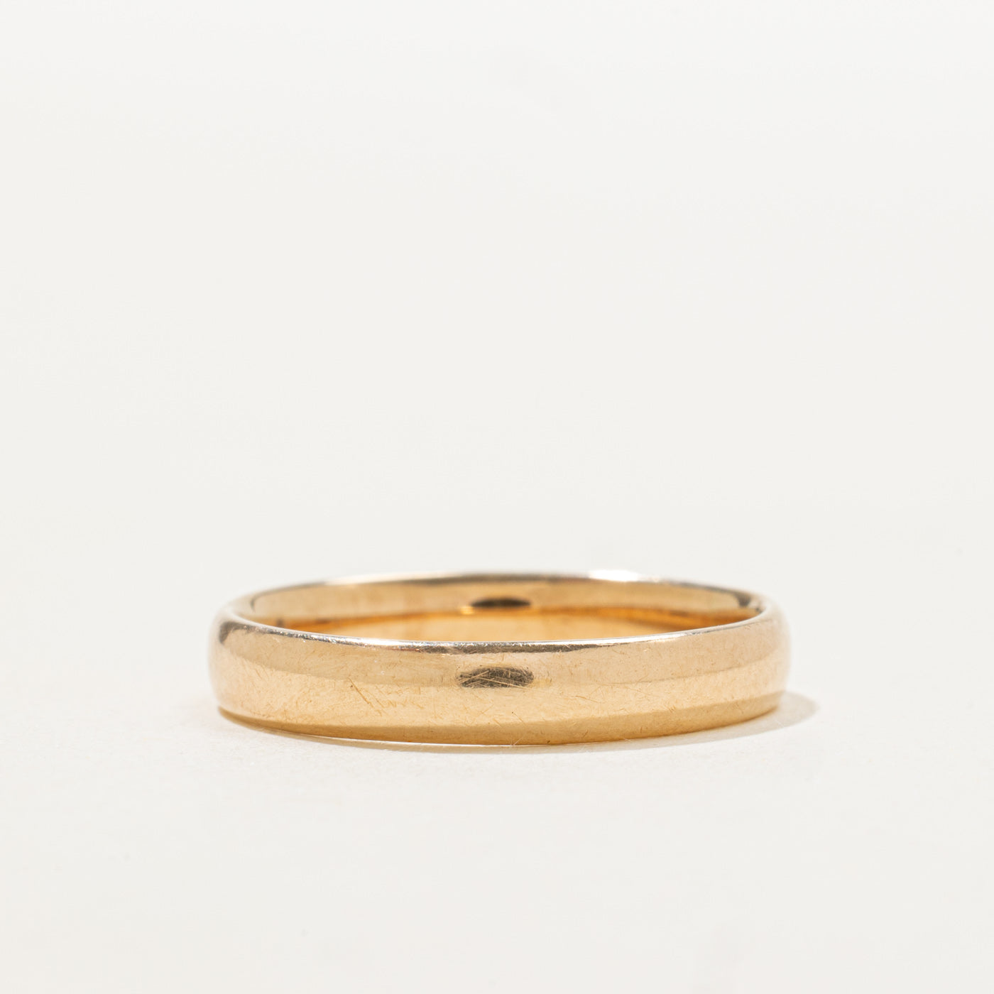14K Yellow Gold Plain Band | 3.30mm | SZ 7