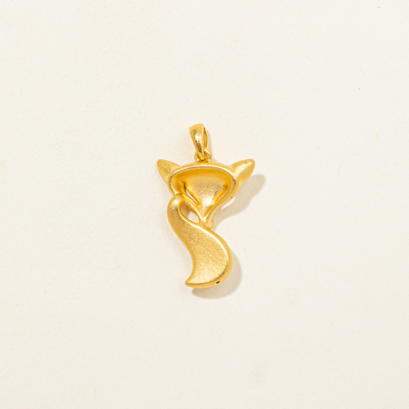 24K Fox Pendant