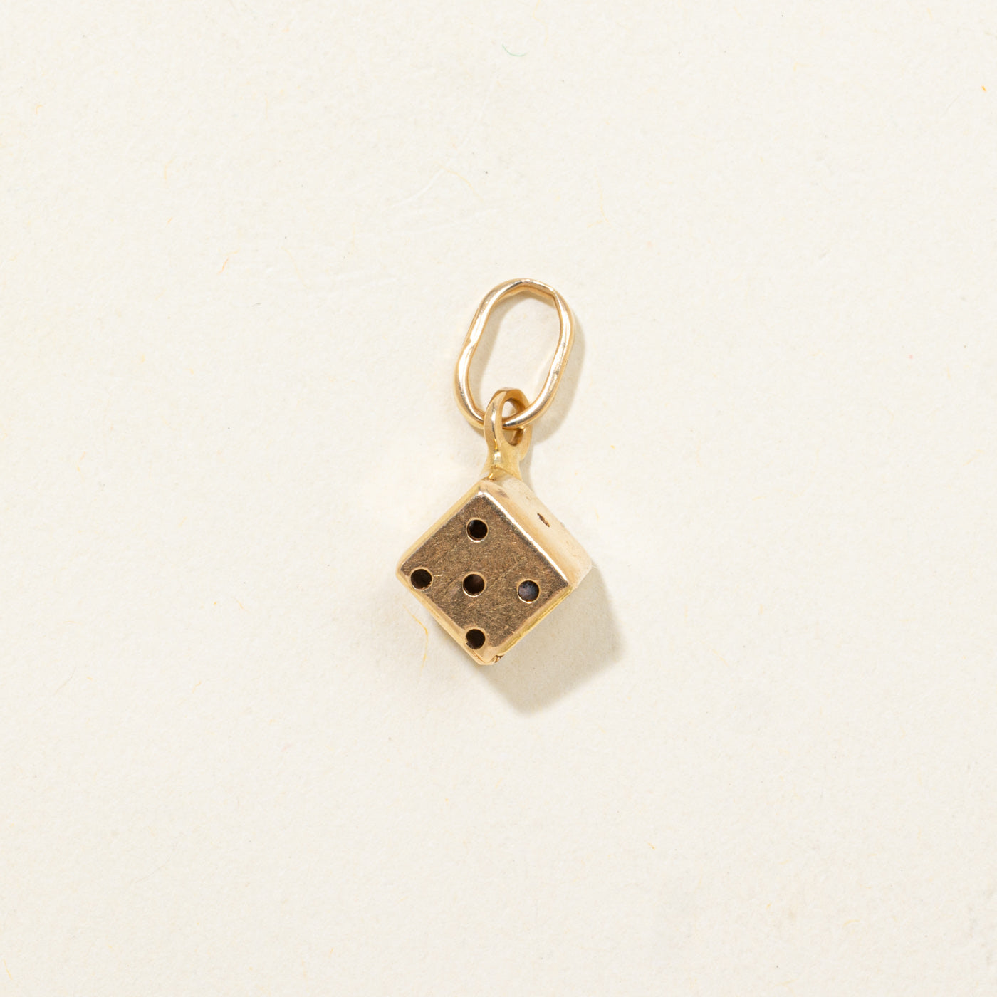 18K Dice Charm