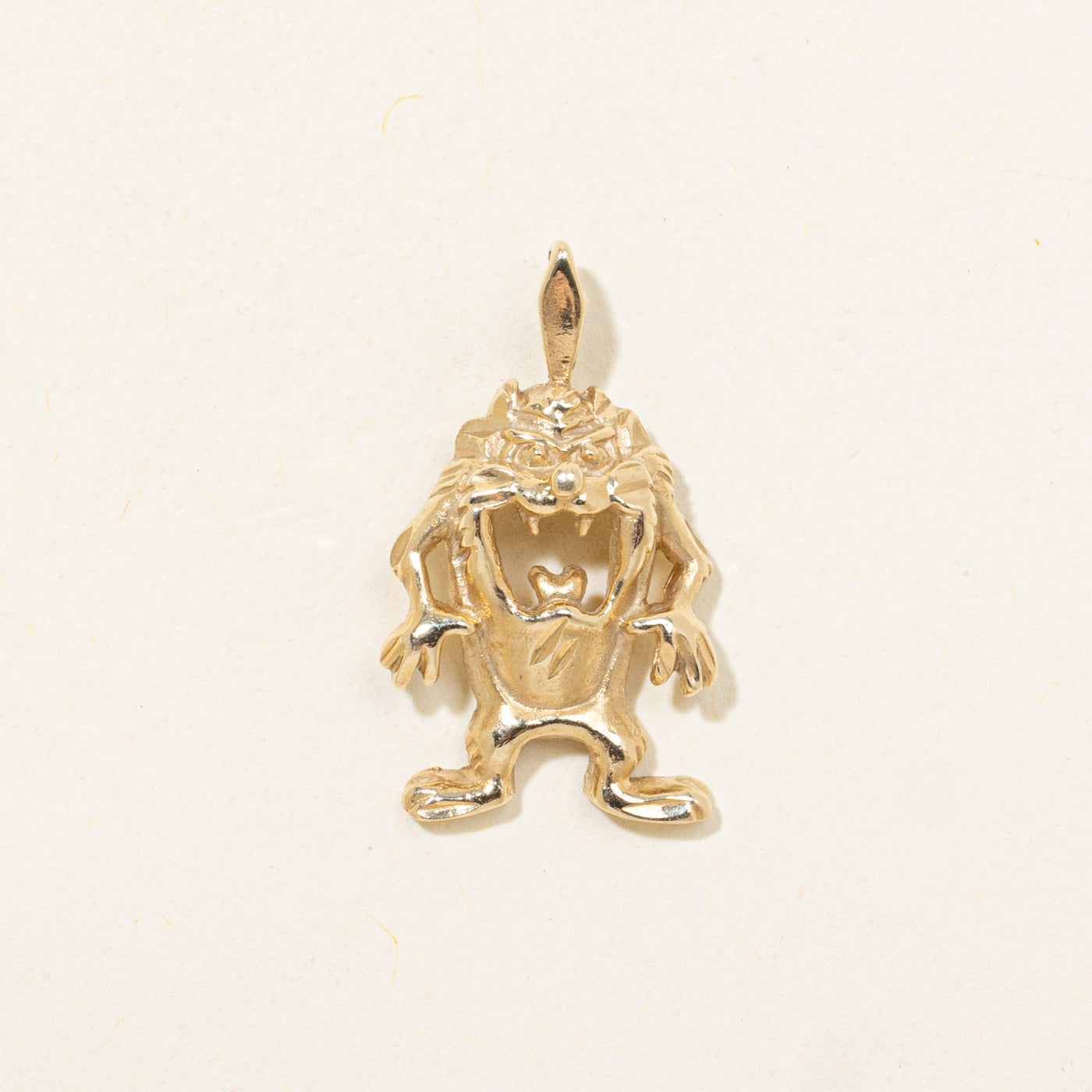 14K Tasmanian Devil Charm