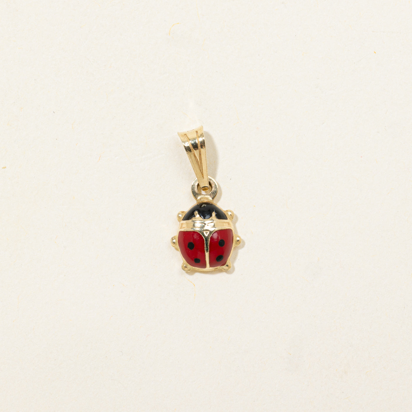 14K Ladybug Pendant