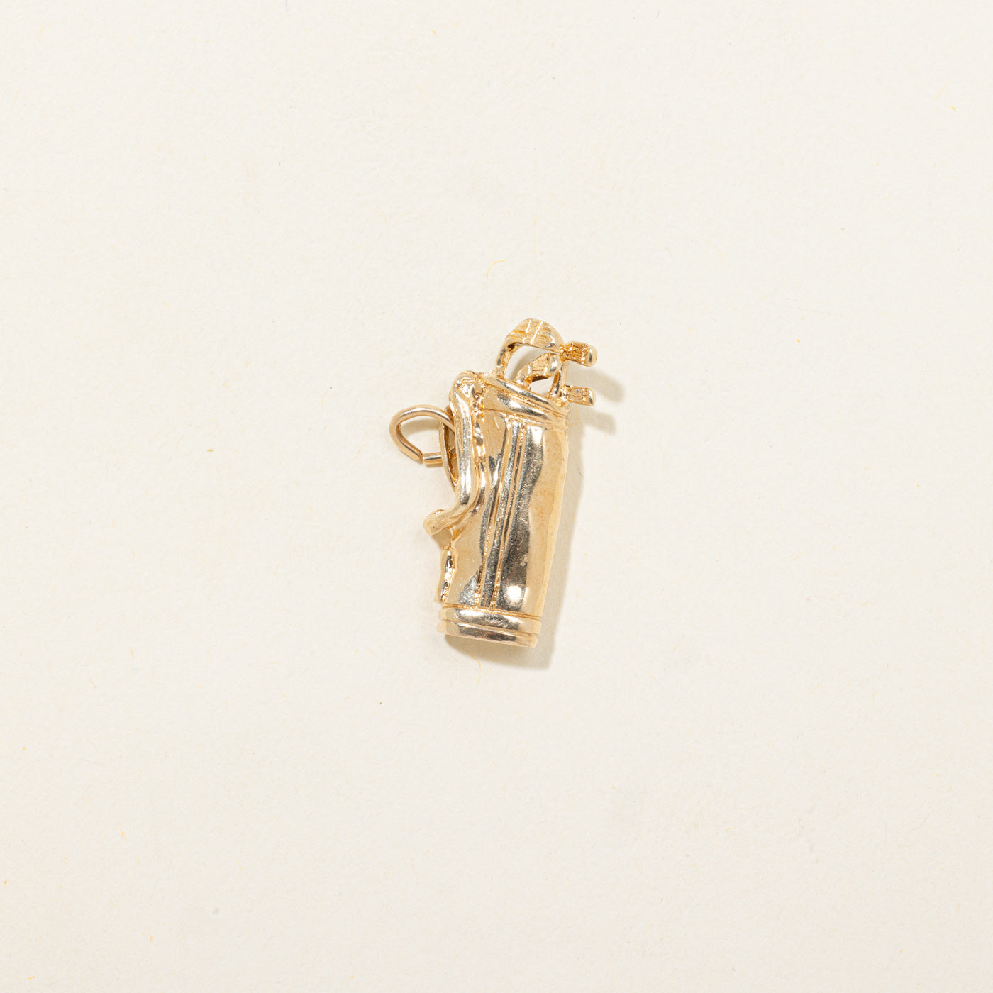 10k Golf Bag & Clubs Charm