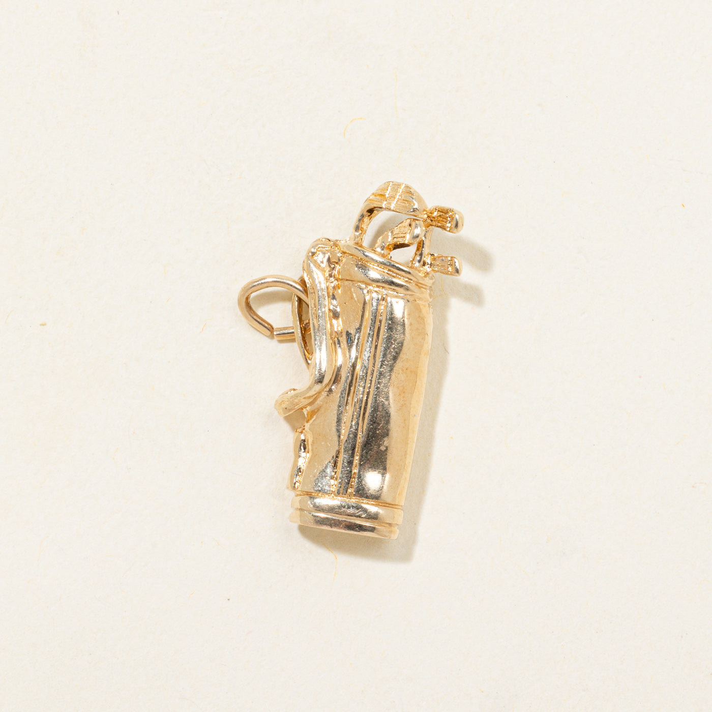10k Golf Bag & Clubs Charm