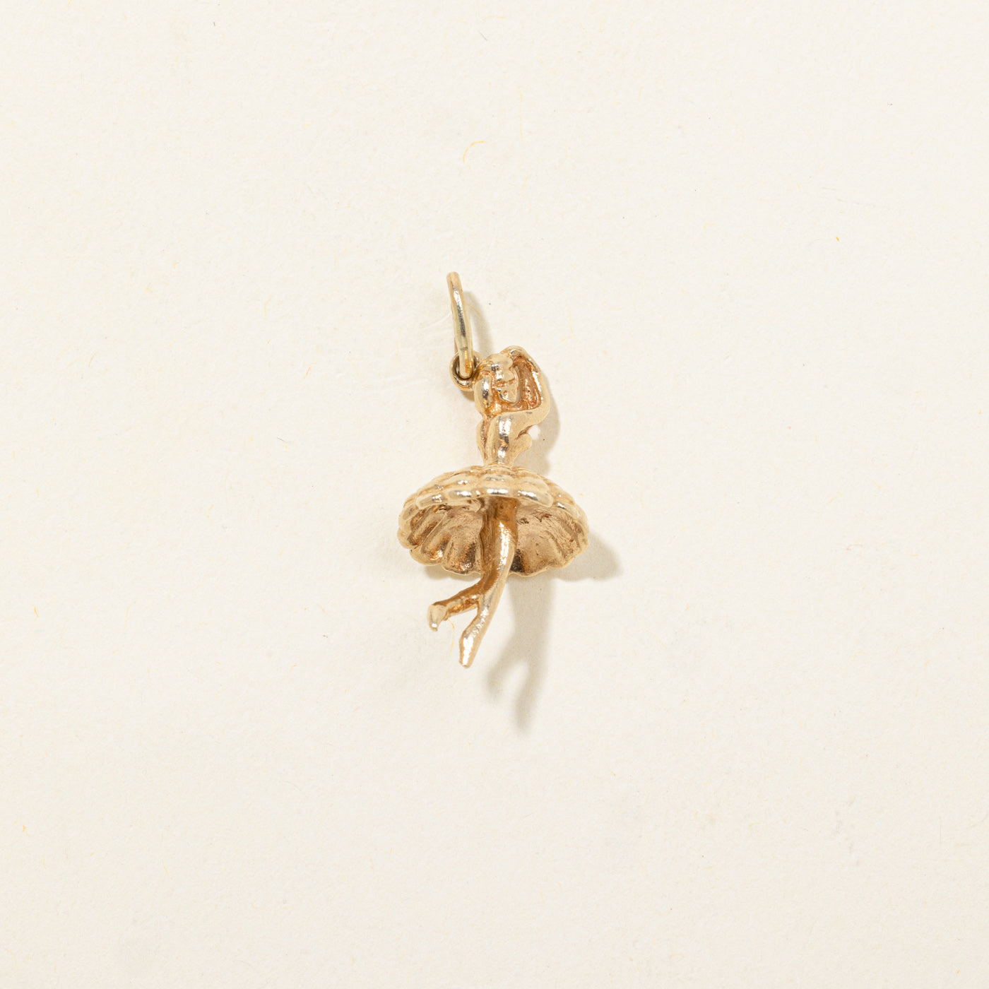 10k Ballerina Charm
