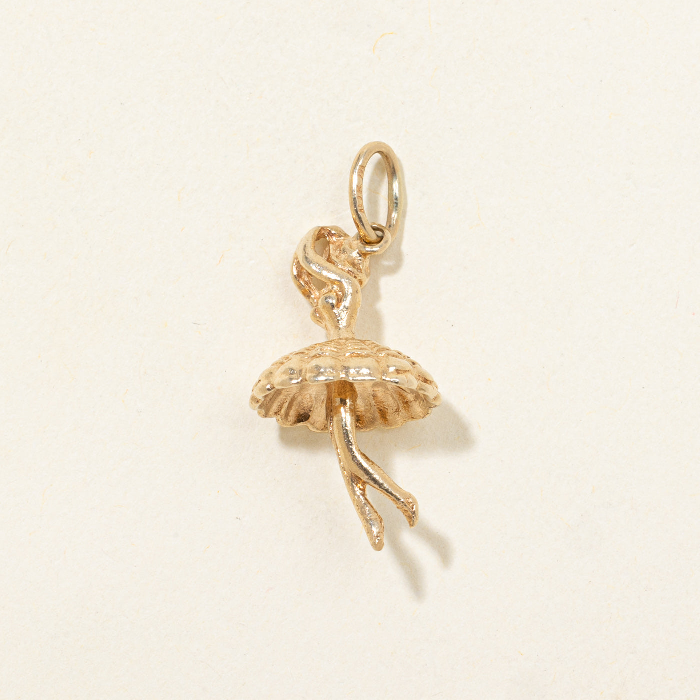 10k Ballerina Charm