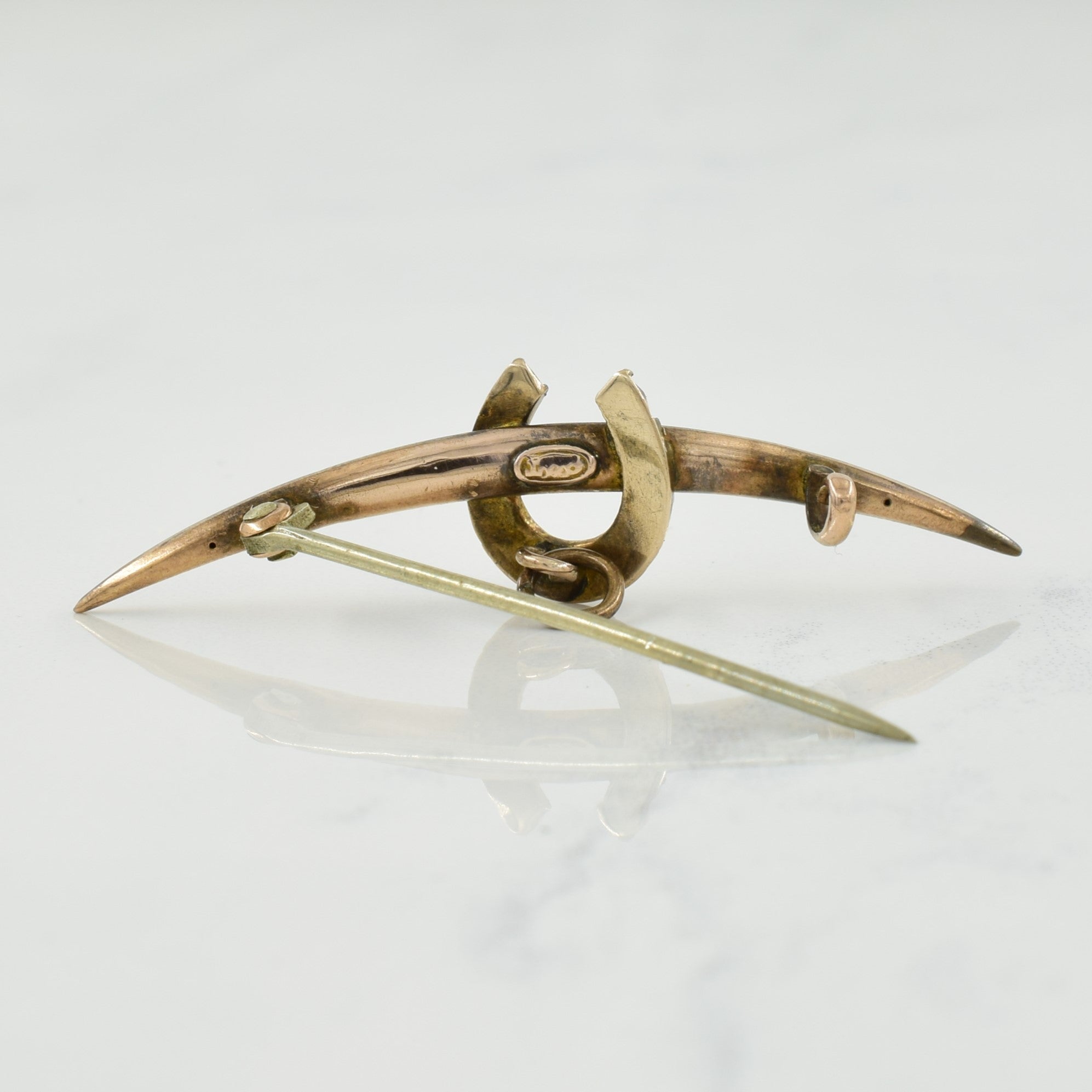 Seed Pearl & Turquoise Brooch | 0.20ctw |