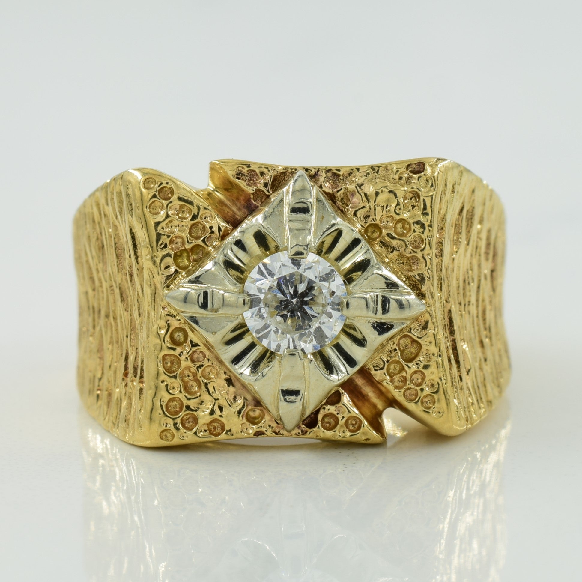 Solitaire Diamond Ring | 0.45ct | SZ 9 |