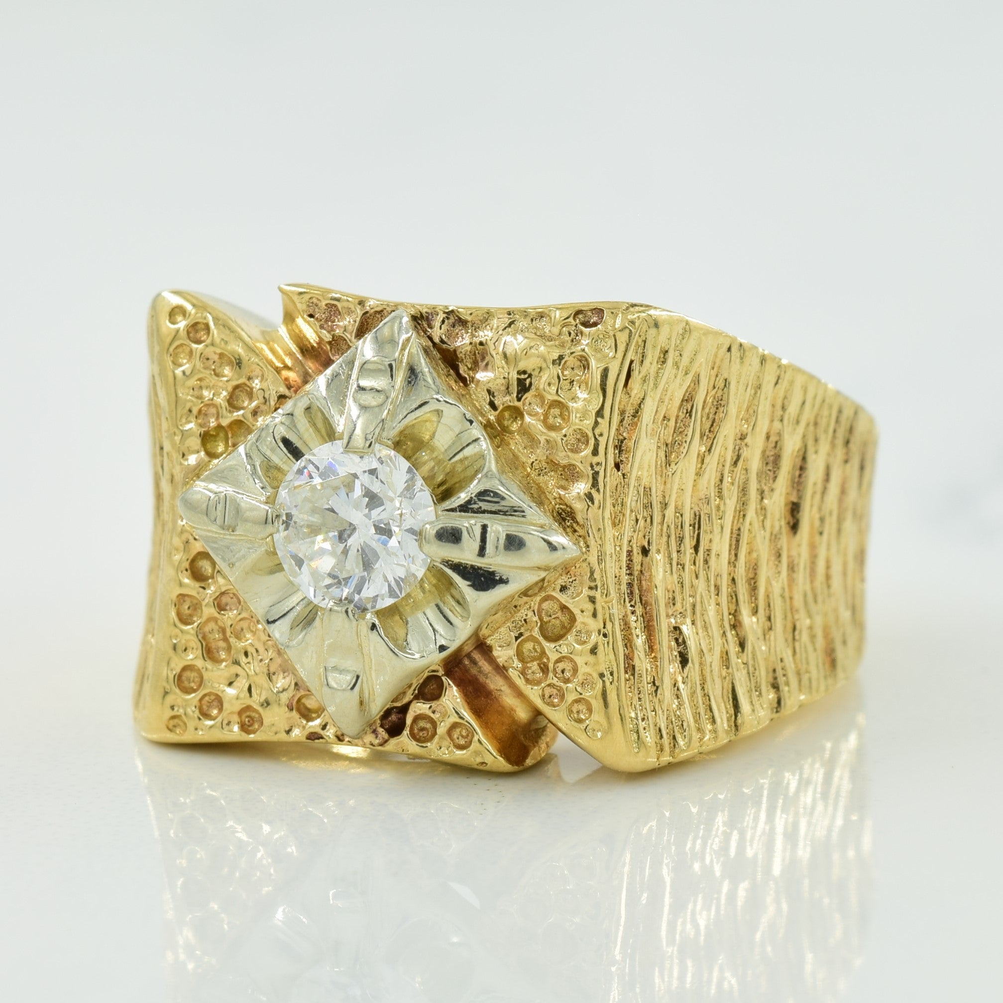 Solitaire Diamond Ring | 0.45ct | SZ 9 |