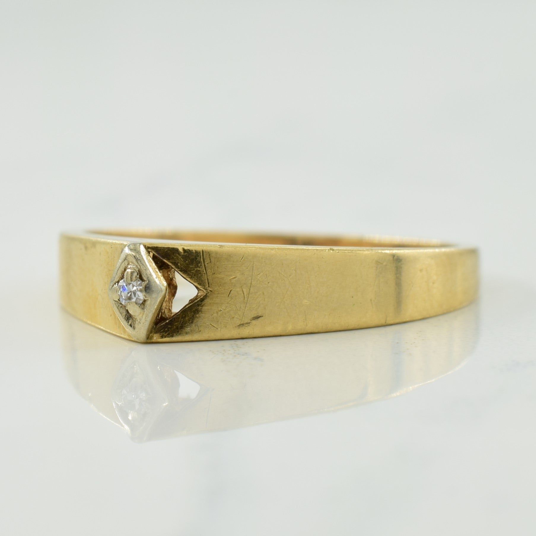 Solitaire Diamond Ring | 0.01ct | SZ 7 |