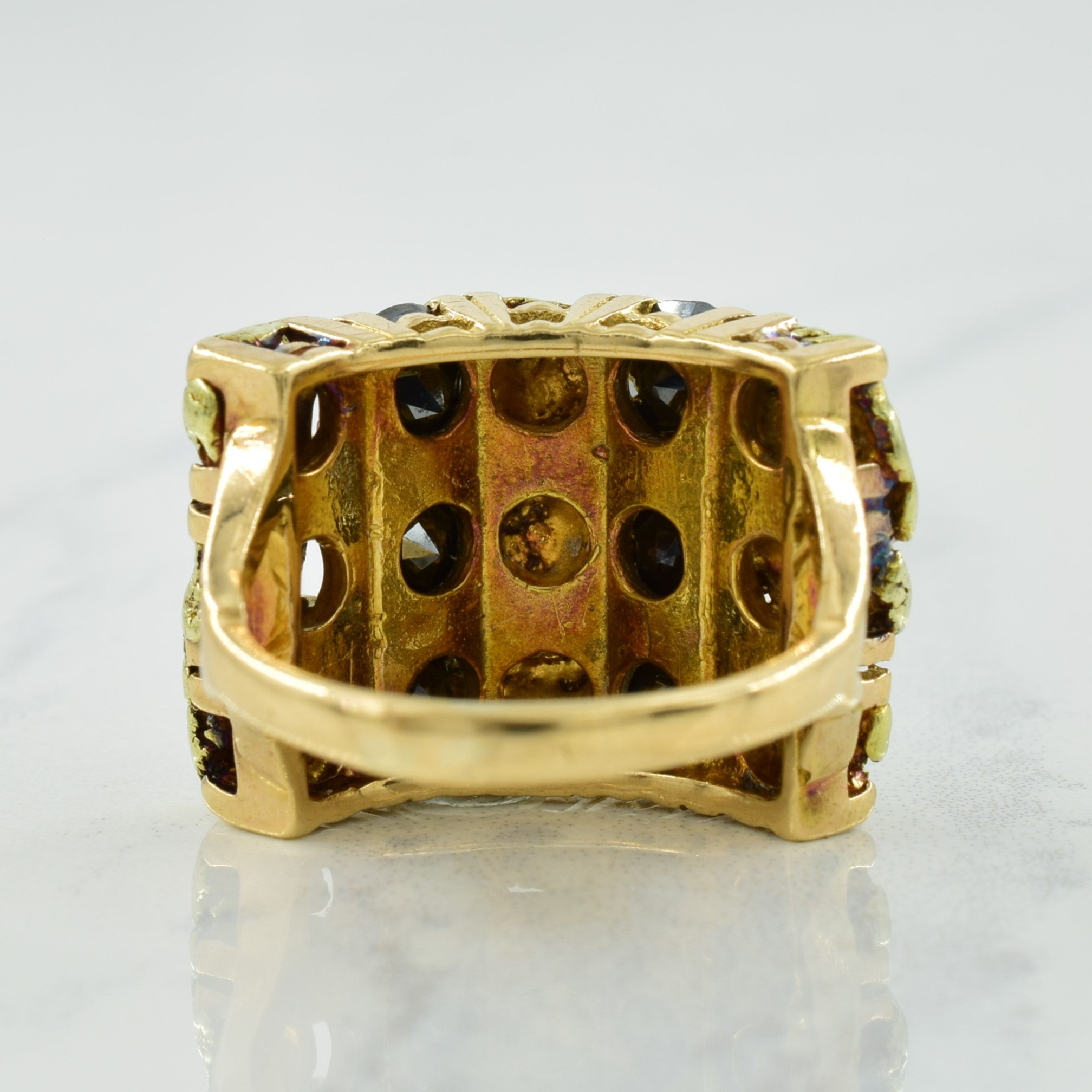 Hematite Cocktail Ring | 6.00ctw | SZ 5.25 |