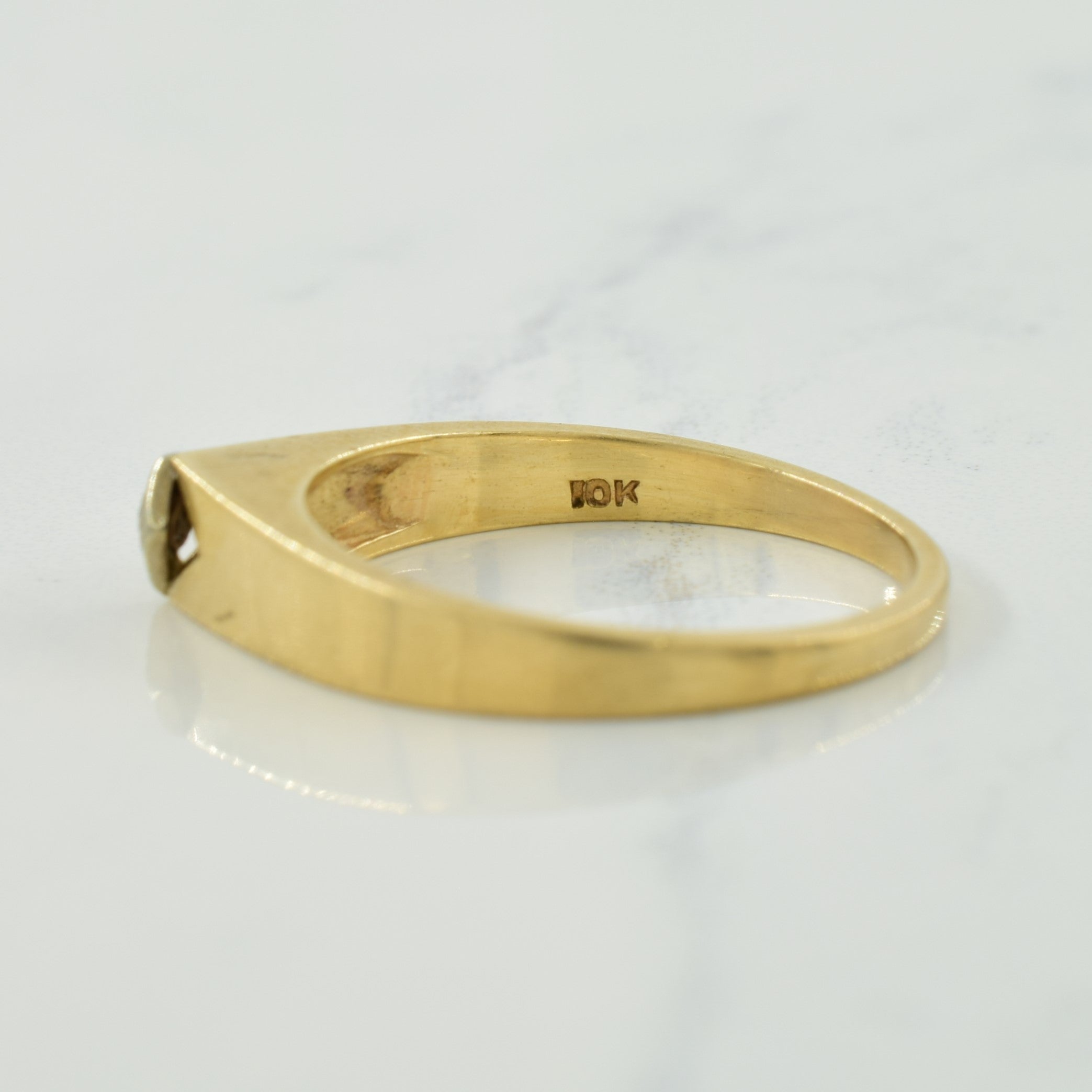 Solitaire Diamond Ring | 0.01ct | SZ 7 |