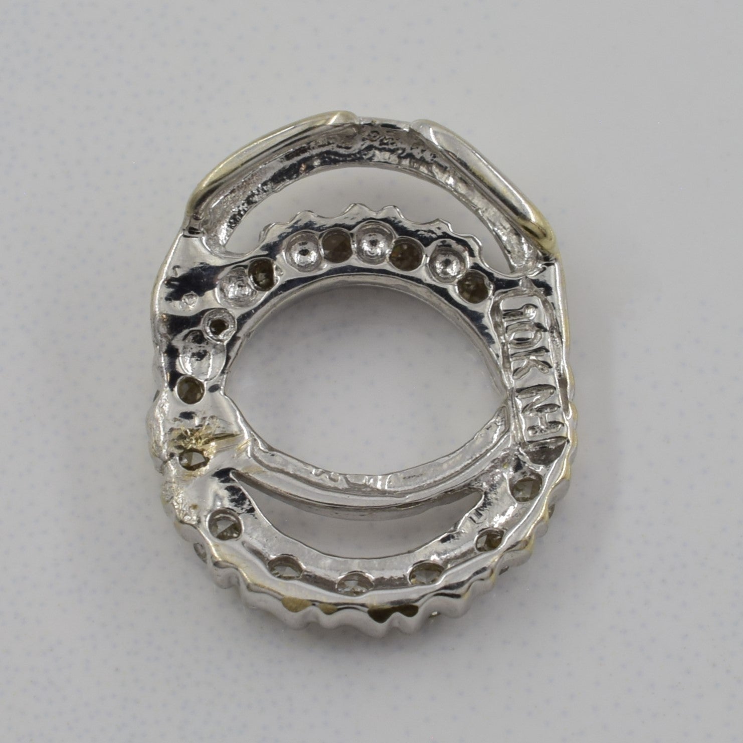 Double Loop Diamond Pendant | 0.13ctw |