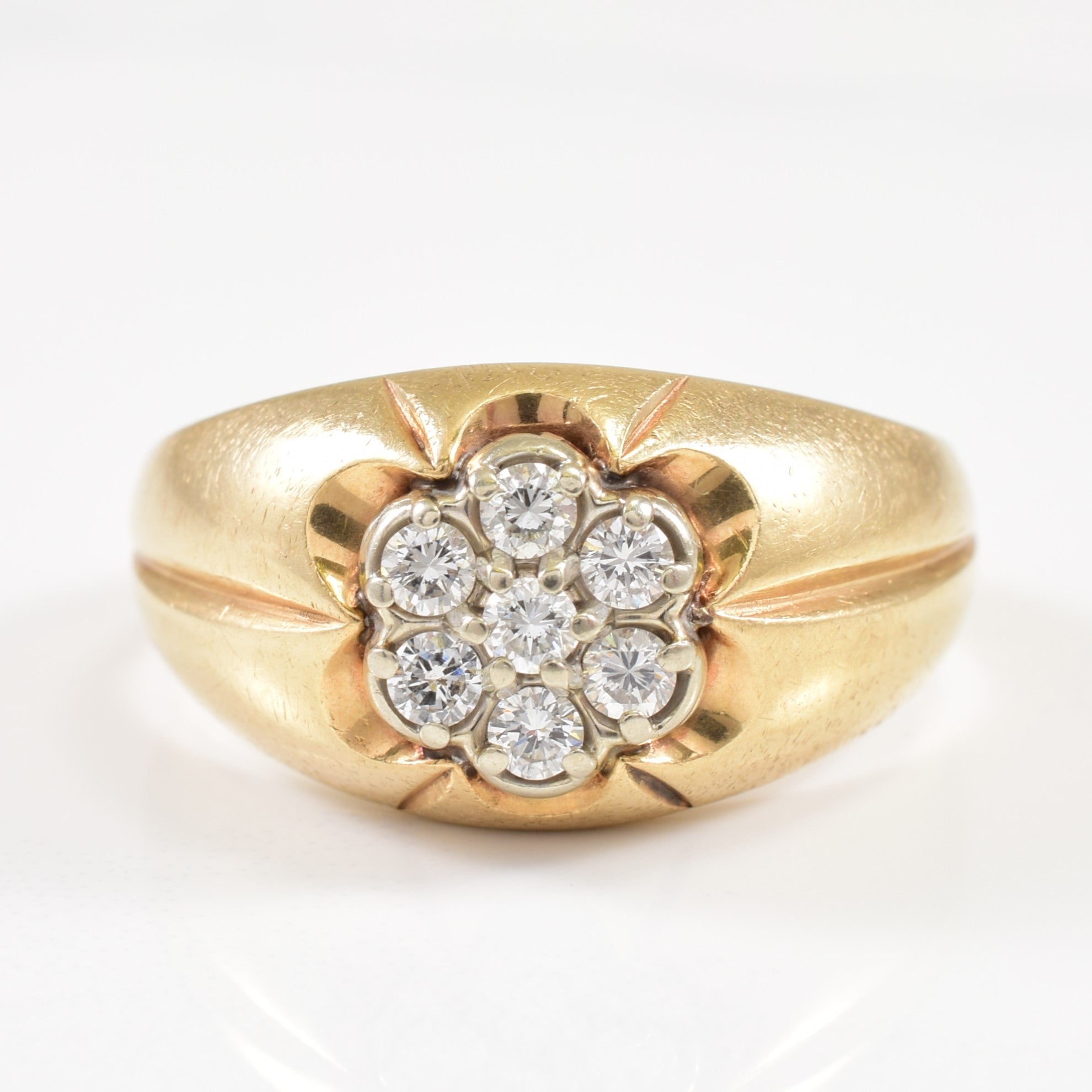 Cluster Diamond Ring | 0.28ctw | SZ 9.25 |