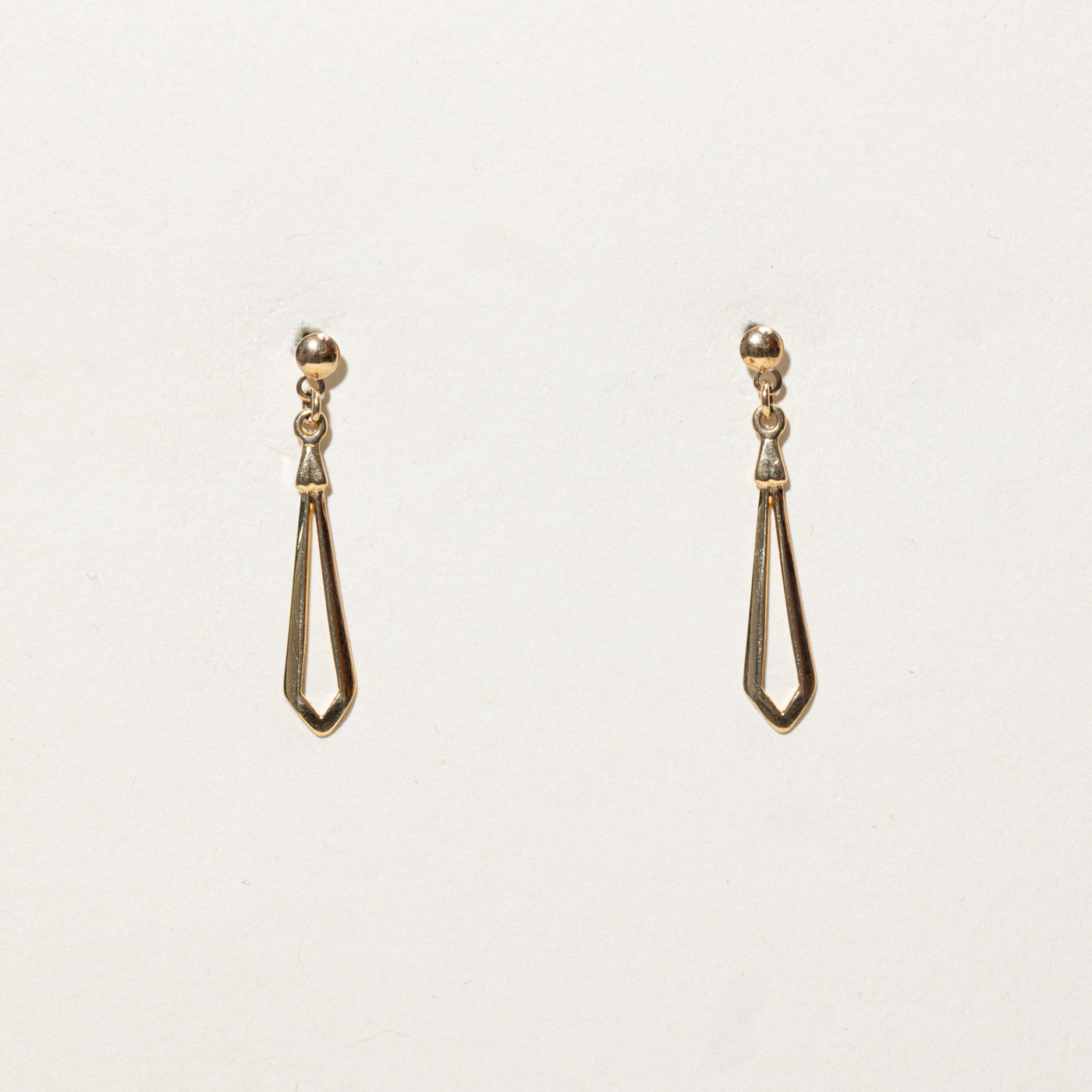Geometric Open Drop Earrings