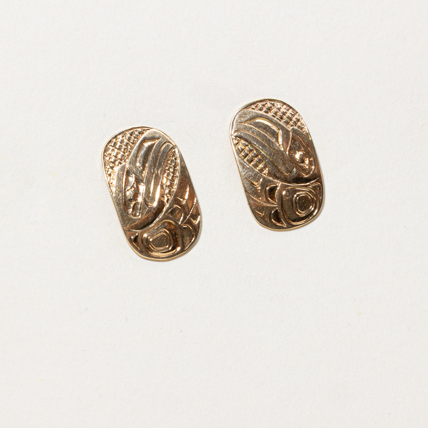 Boucles d'oreilles à clous indigènes