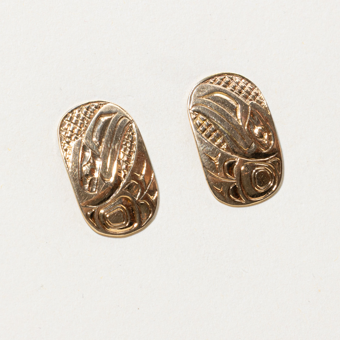 Boucles d'oreilles à clous indigènes
