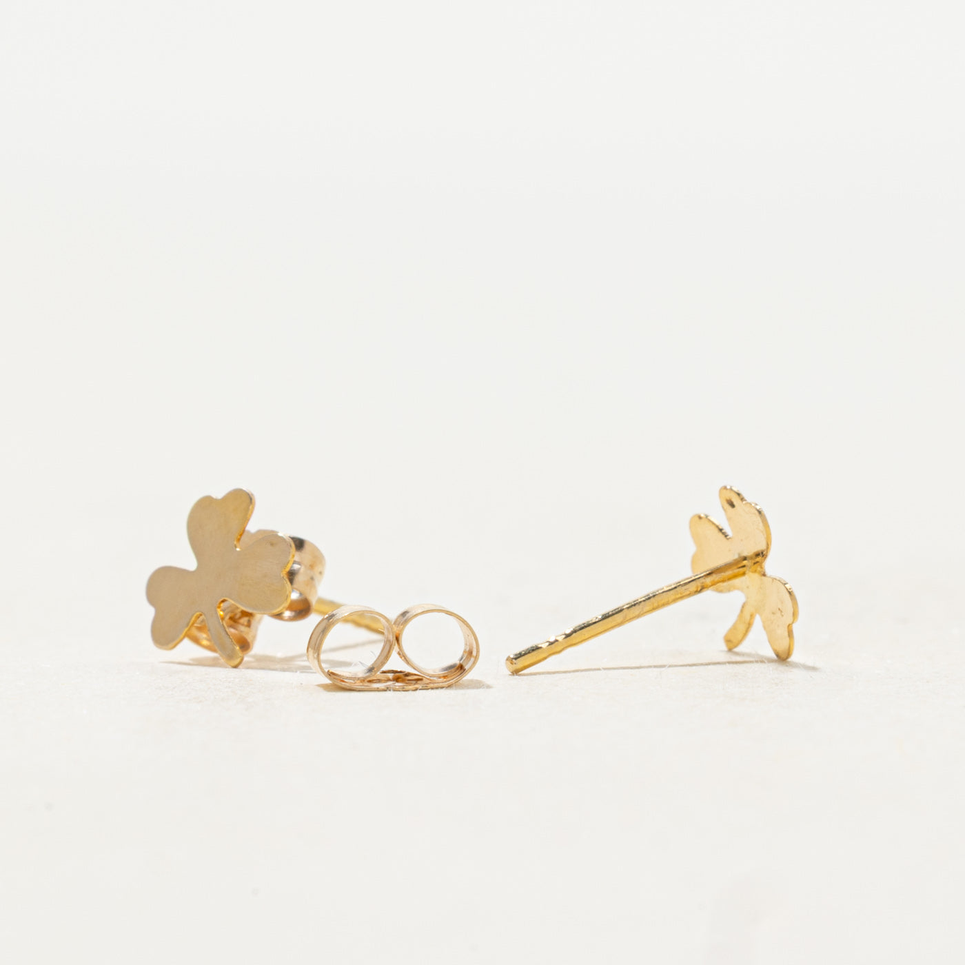 Boucles d'oreilles trèfle