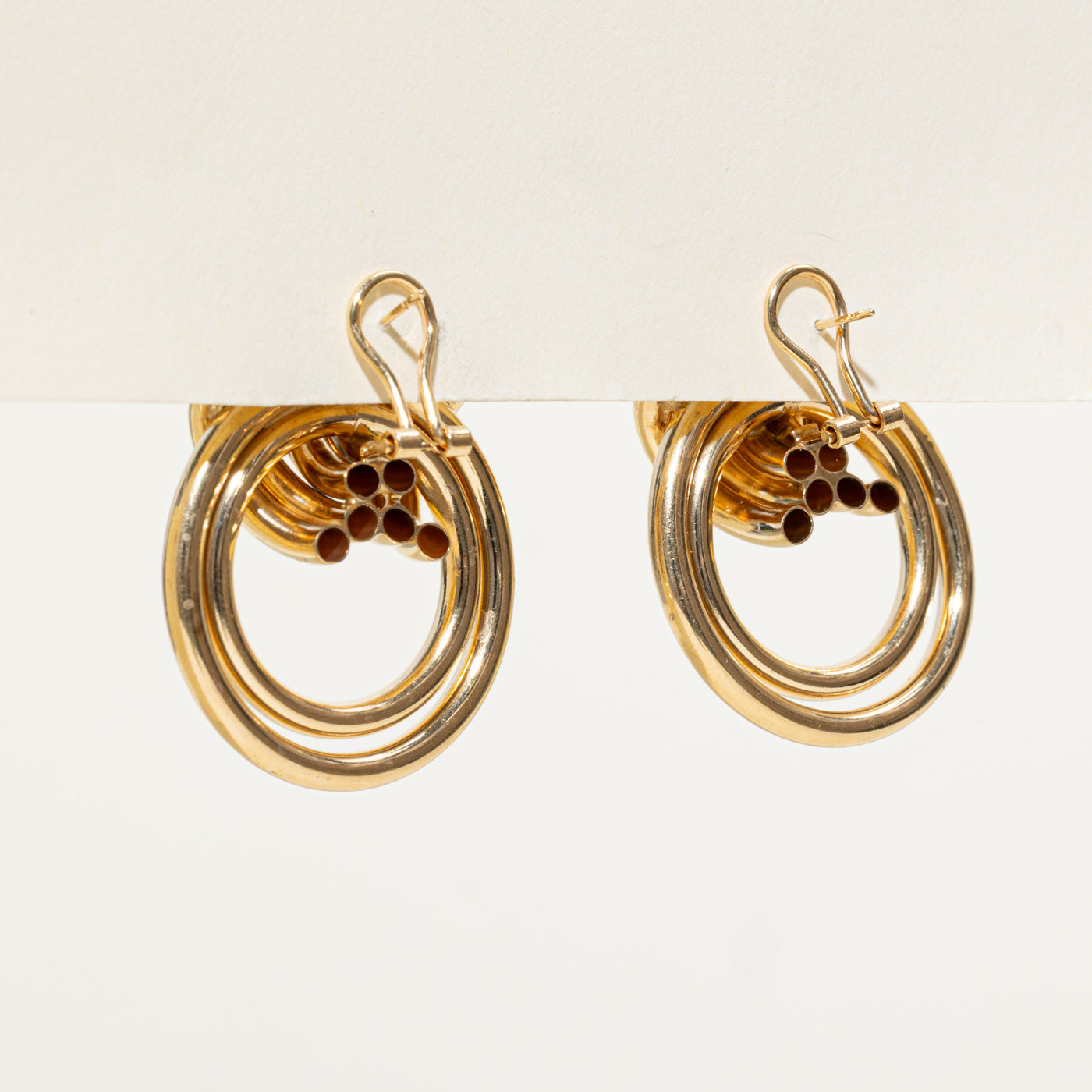 Large Door Knocker Stud Earrings