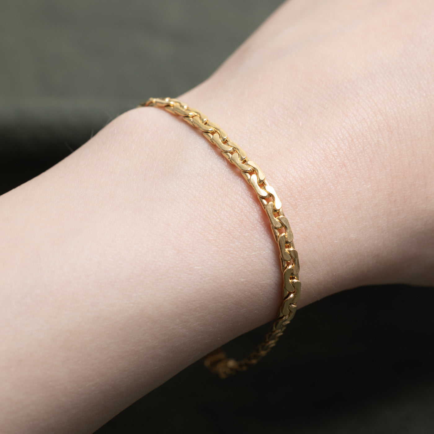 Italian C Link Chain Bracelet | 7"