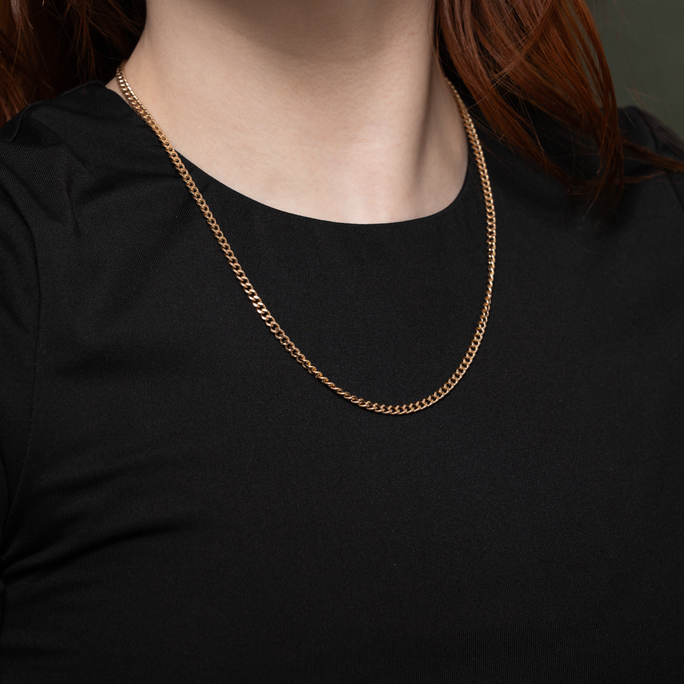 10k Yellow Gold Cuban Link Chain | 20"