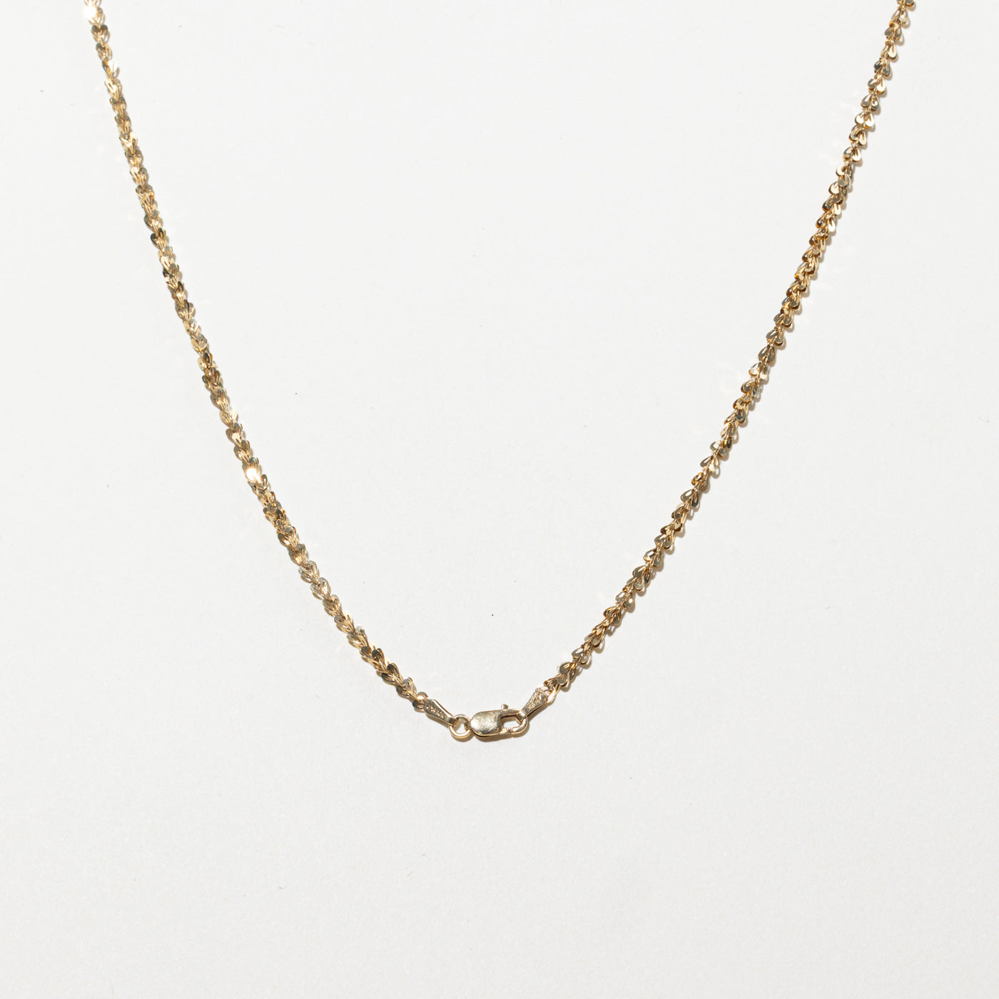 Chaîne Margarita en or jaune 10 carats | 43 cm