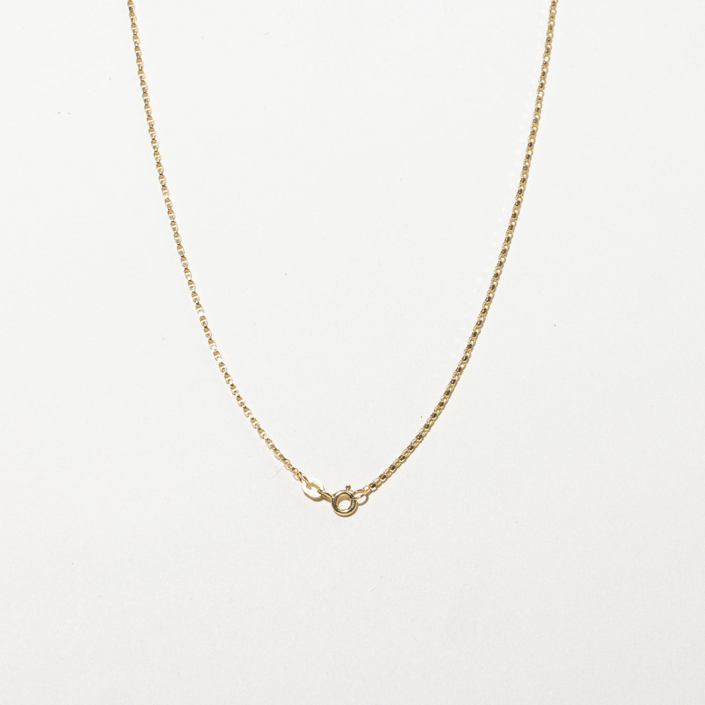 Chaîne à maillons rolo en or jaune 10 carats | 40,6 cm